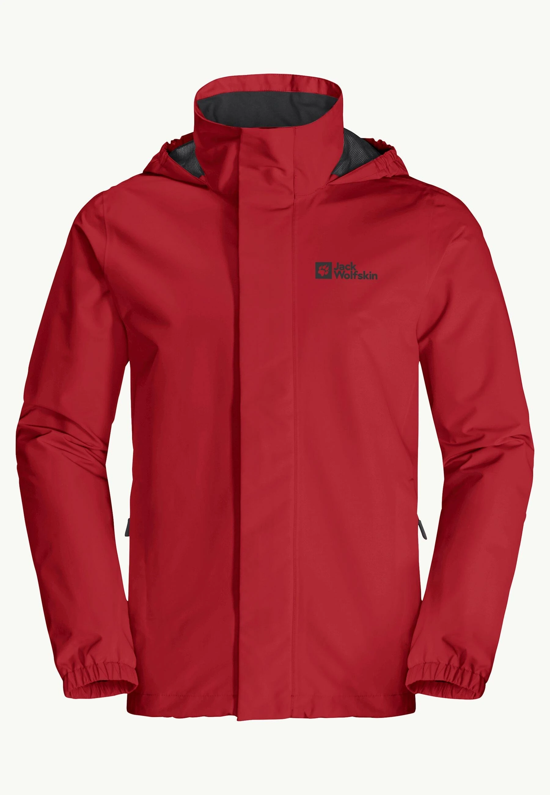 Jack Wolfskin Stormy Point 2L JKT Erkek Ceket 1111142-2607 Red Glow
