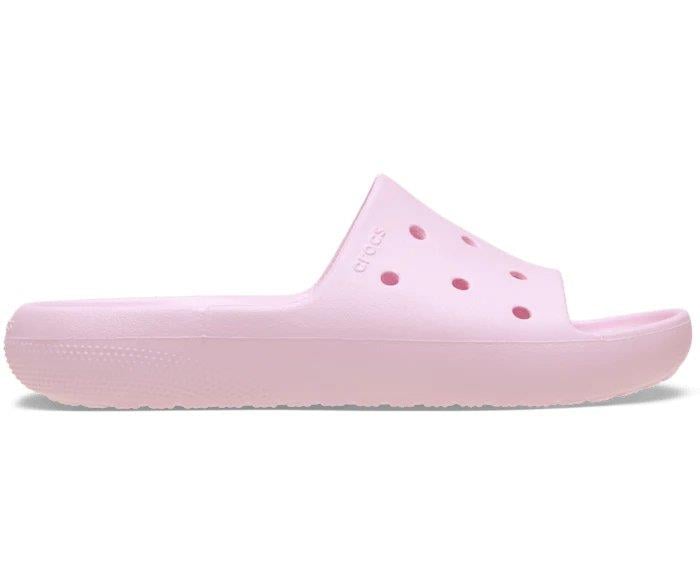 Crocs Classic Slide v2 Unisex Terlik 209401-6ZW Pink Milk