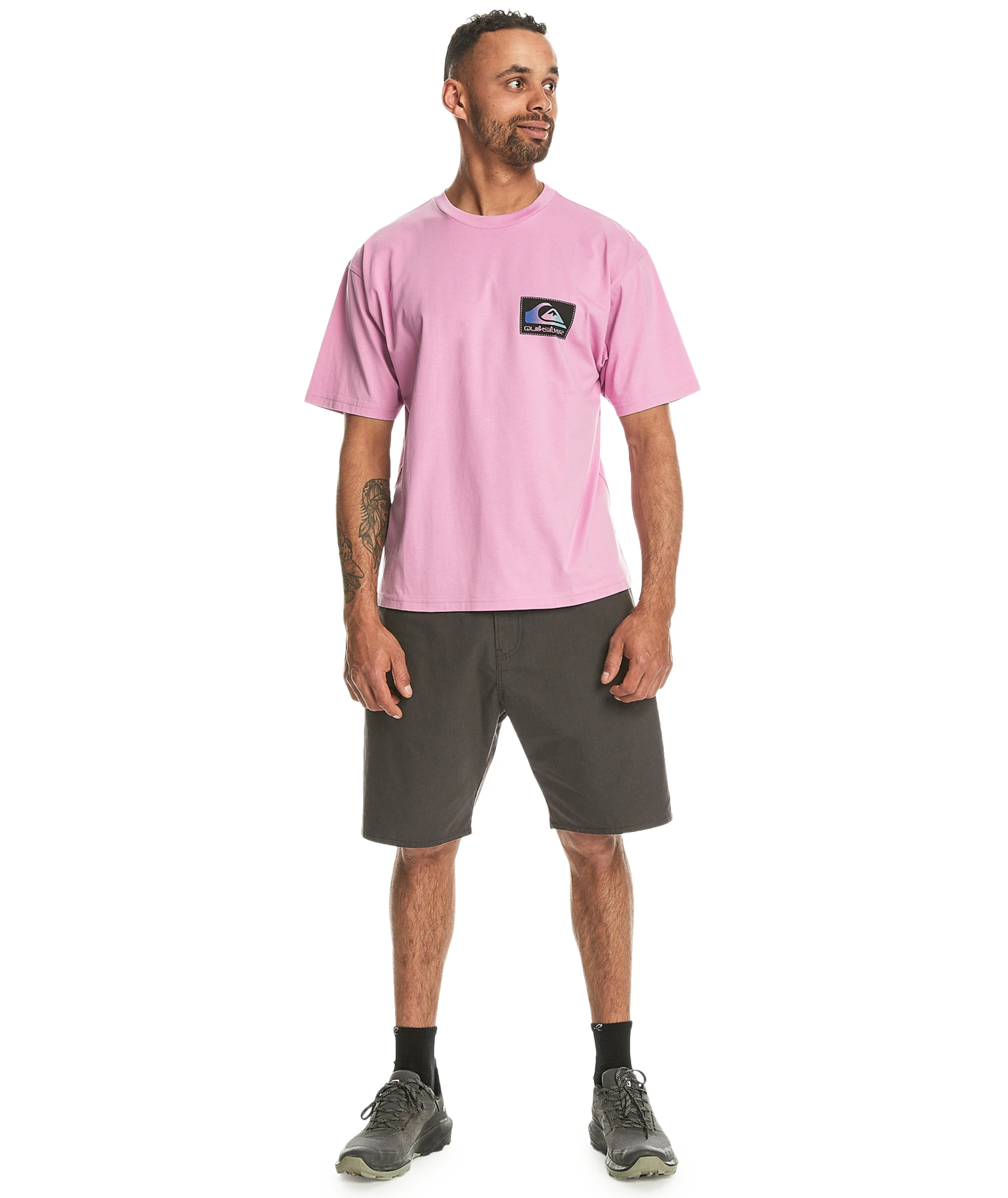 Quiksilver BACK FLASH SS ERKEK T-SHIRT