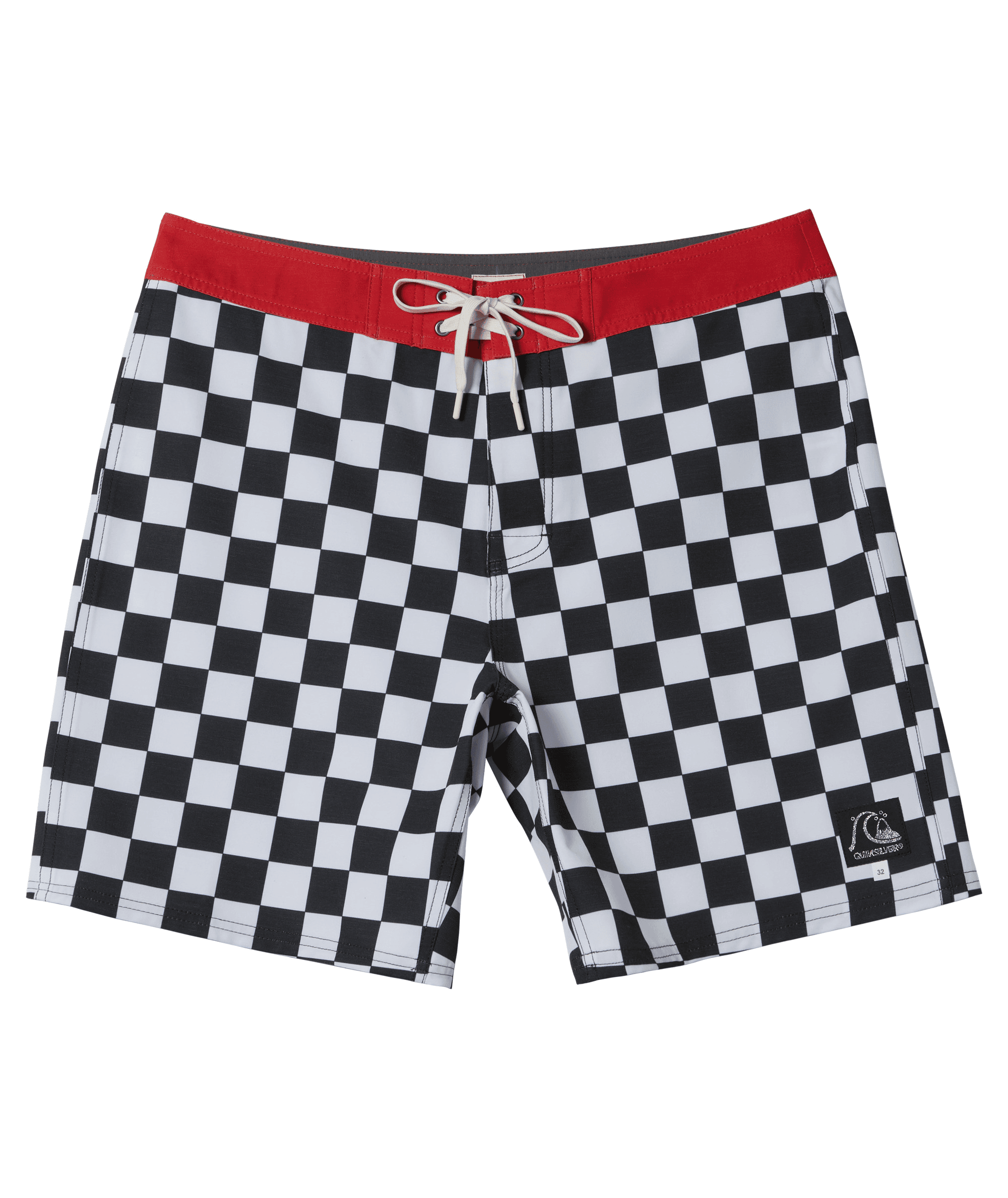 Quiksilver Original Straight Leg 18inç Erkek Şort AQYBS03623-KVJ6 Black