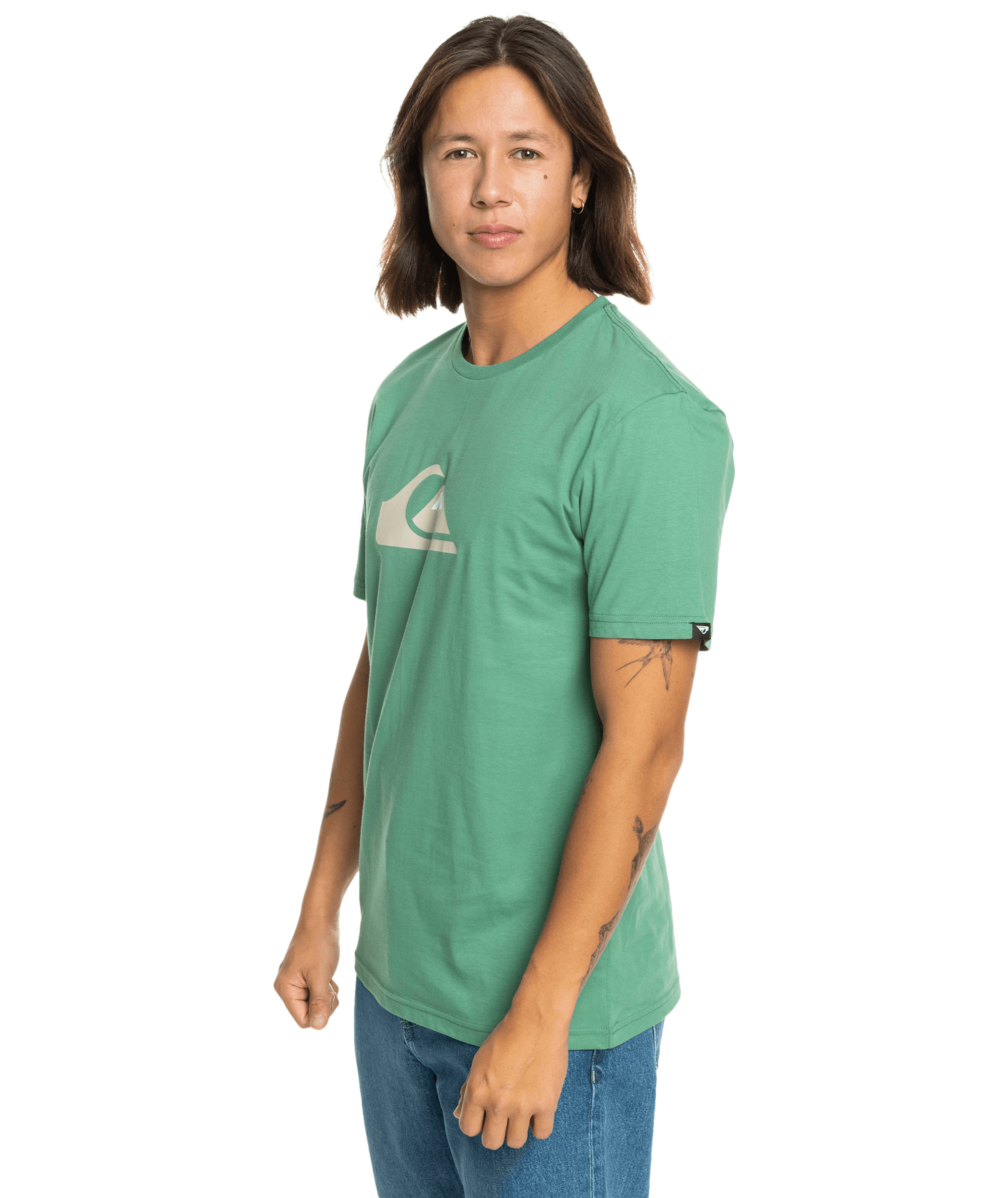 COMP LOGO SS ERKEK FROSTY SPRUCE T-SHIRT