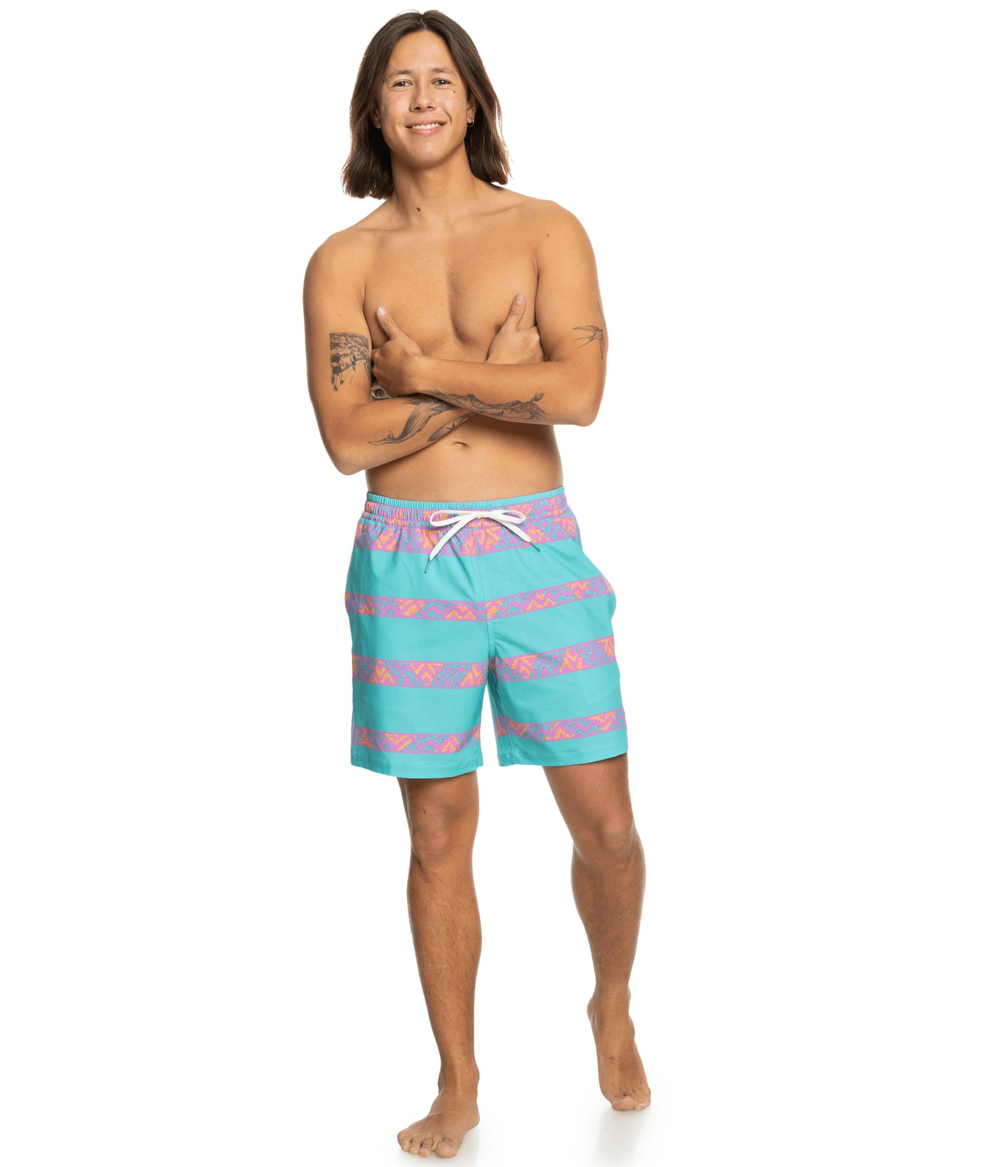 Quiksilver Take Us Back Volley 17inç Erkek Şort EQYJV04062-BHA6 Marine Blue