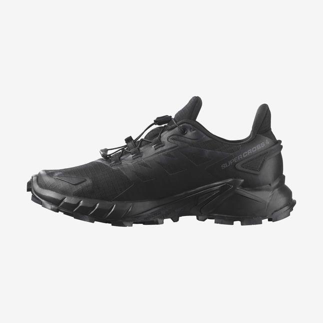 Salomon Supercross 4 GTX Kadın Outdoor Ayakkabı L41733900 Black/Black/Black
