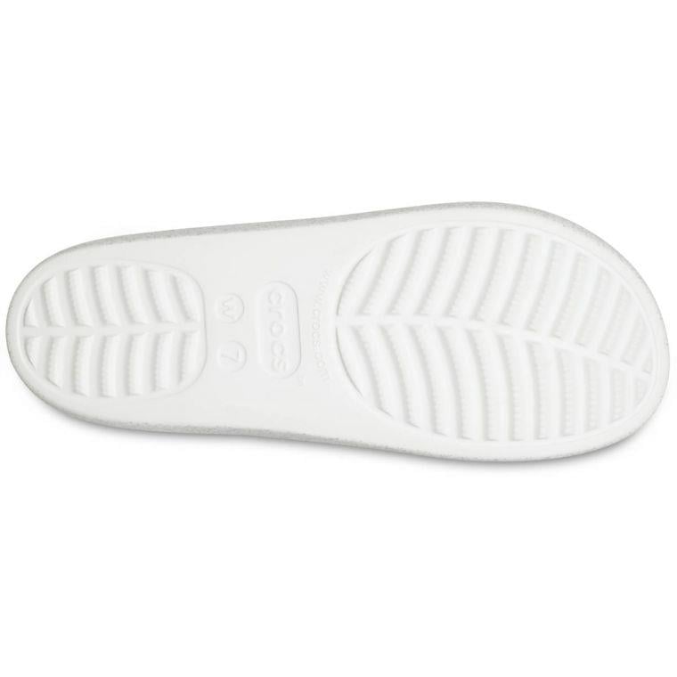Crocs Baya Platform Glitter Sandal Kadın Terlik 208461-100 White