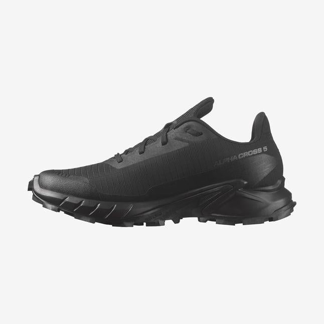 Salomon Alphacross 5 W Kadın Outdoor Ayakkabı L47312700 Black/Black/Ebony