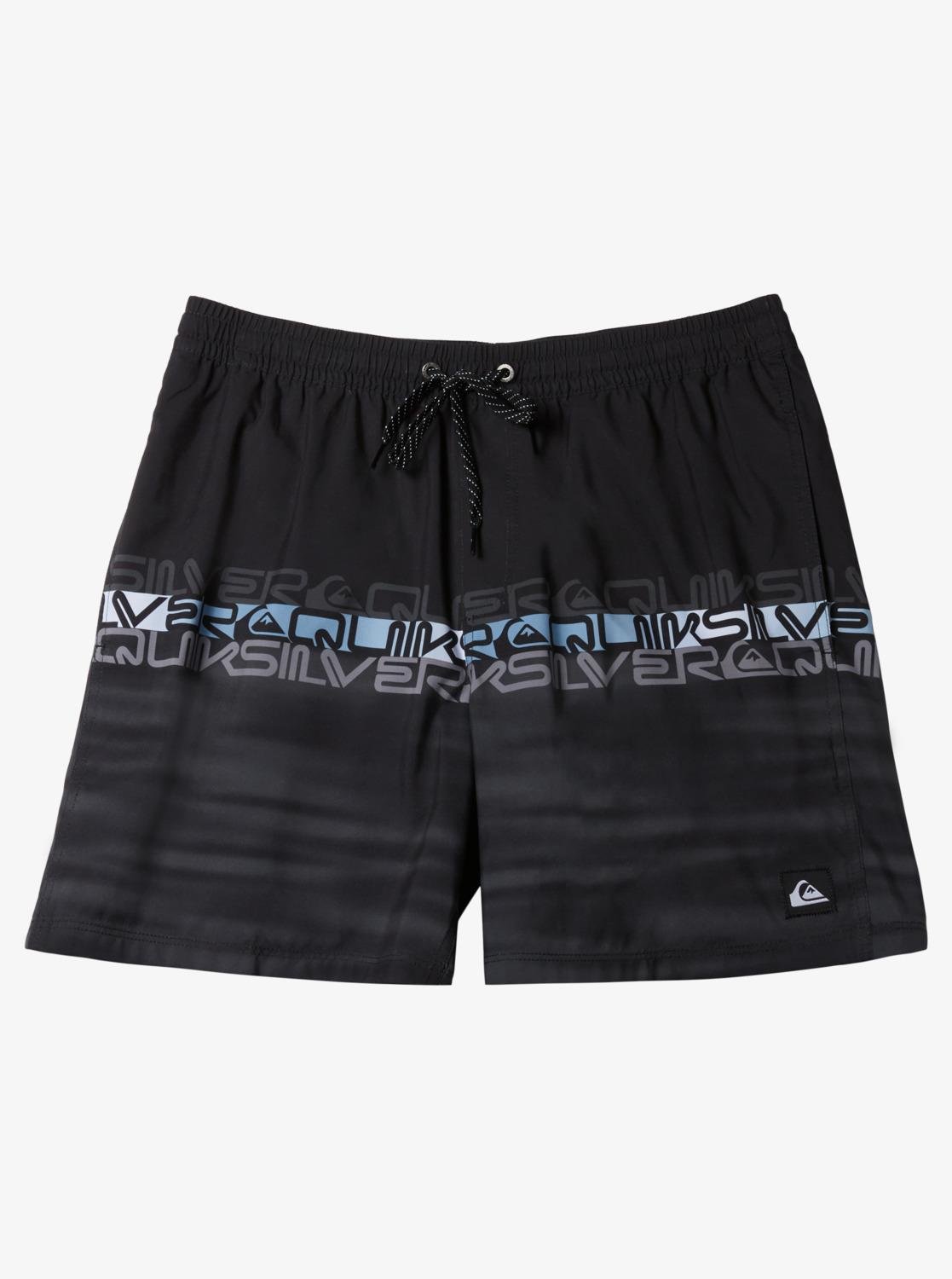 Quiksilver Everyday Wordblock VLY YTH 14inç Çocuk Board Şort AQBJV03051-KVJ6 Black