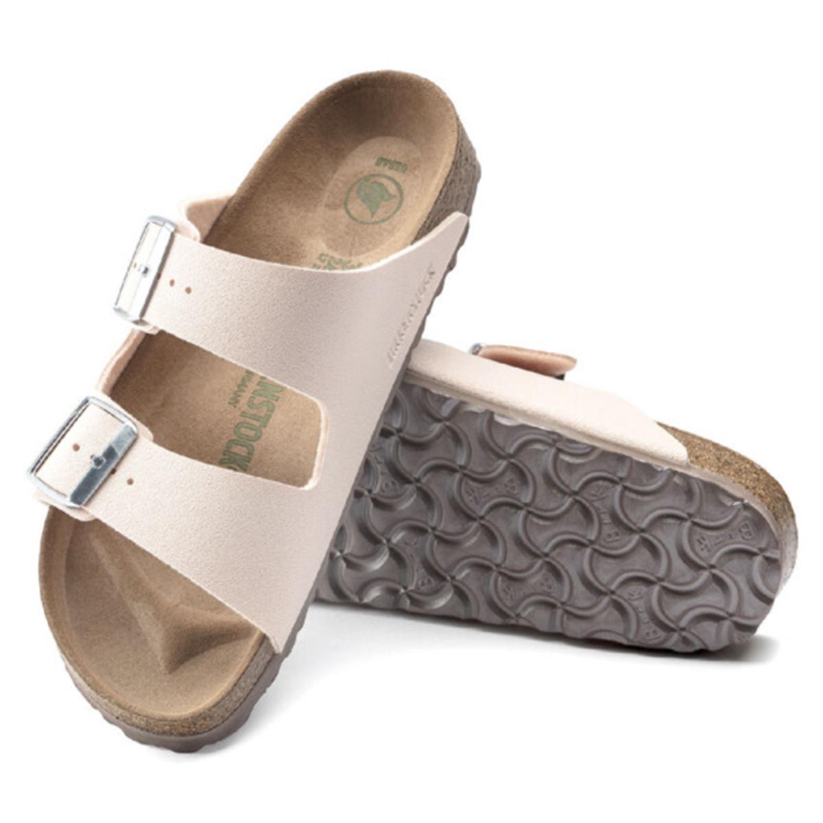 Birkenstock Arizona BF Earthy Vegan Unisex Terlik 1019635-Light Rose