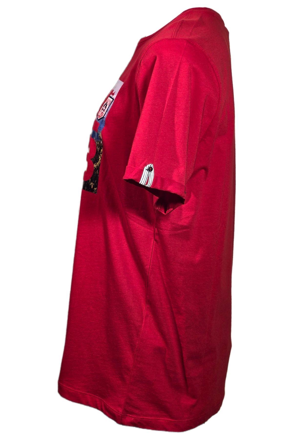 Campione 5098042 Erkek T-Shirt Red
