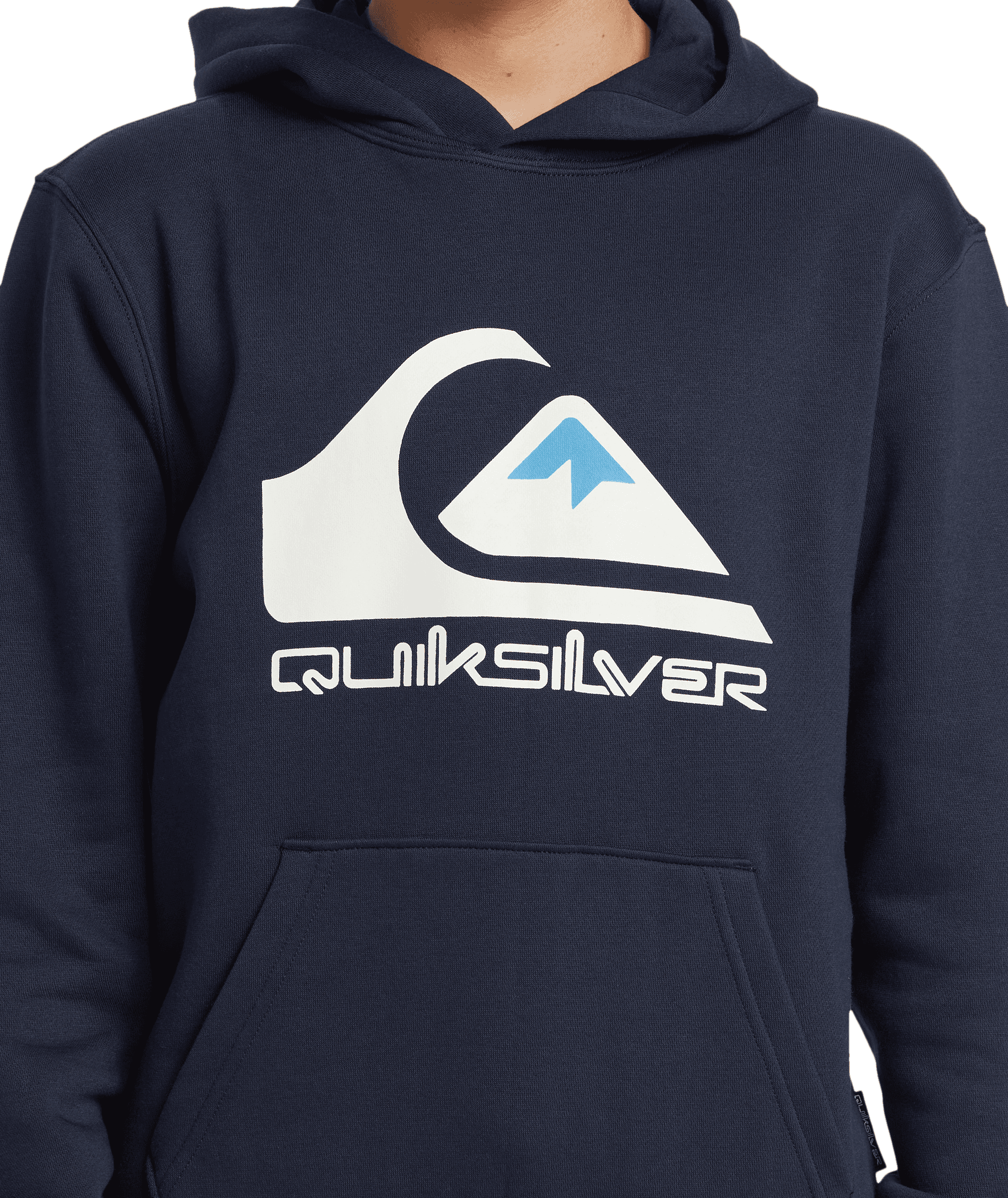 Quiksilver Big Logo Hoodie Çocuk Sweatshirt AQBFT03099-NA0 Dark Navy