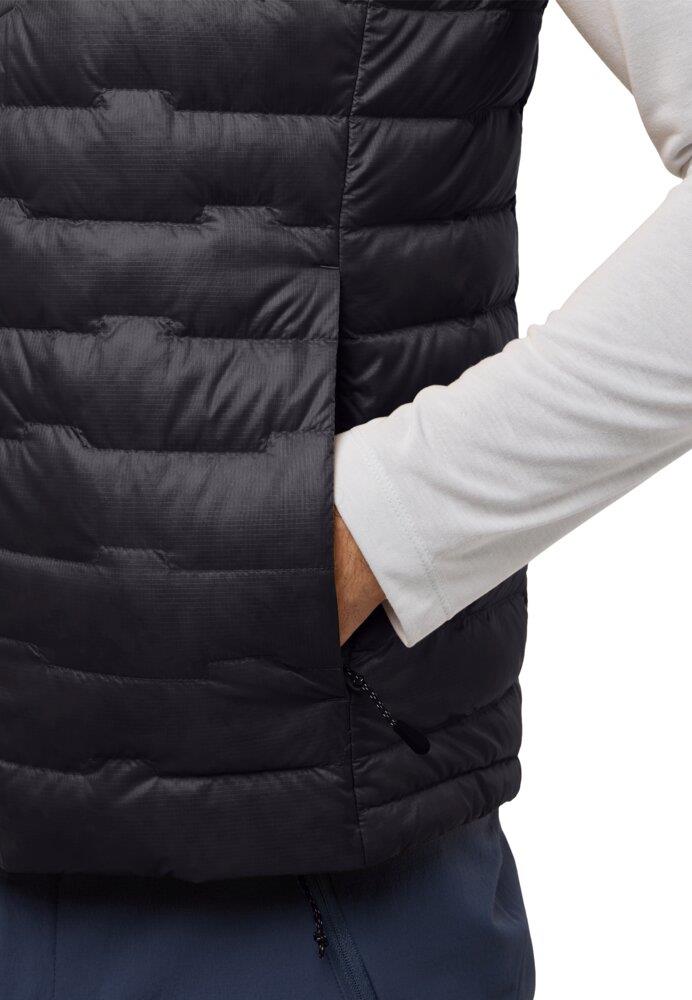 Jack Wolfskin Passamani Down Vest M Erkek Outdoor Yelek A61840-6350 Phantom