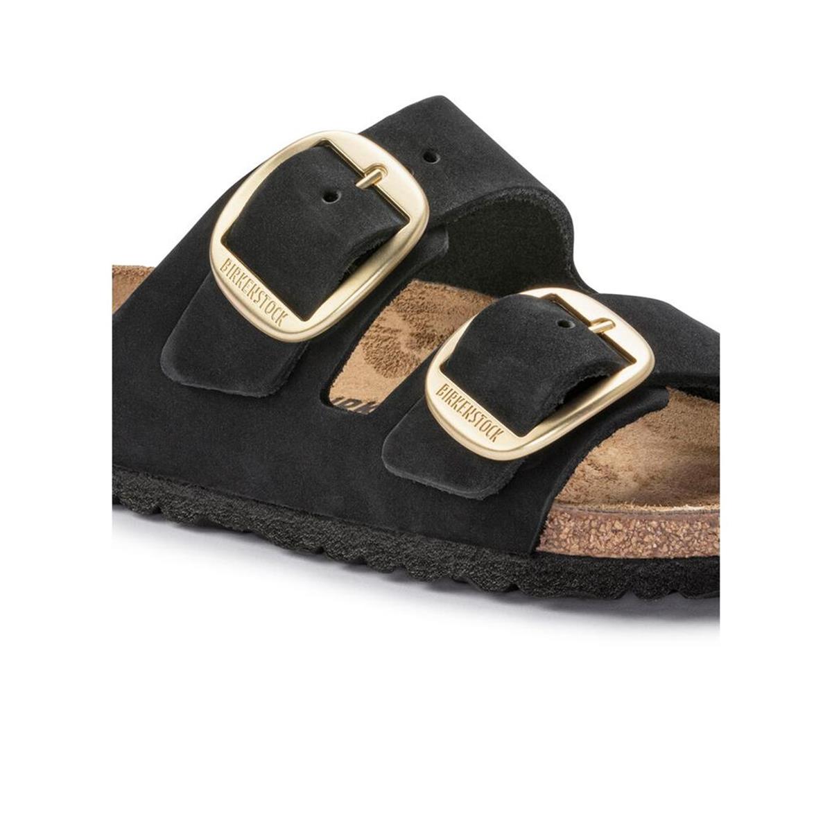 Birkenstock Arizona Big Buckle Nu Terlik 102390-Black Gold