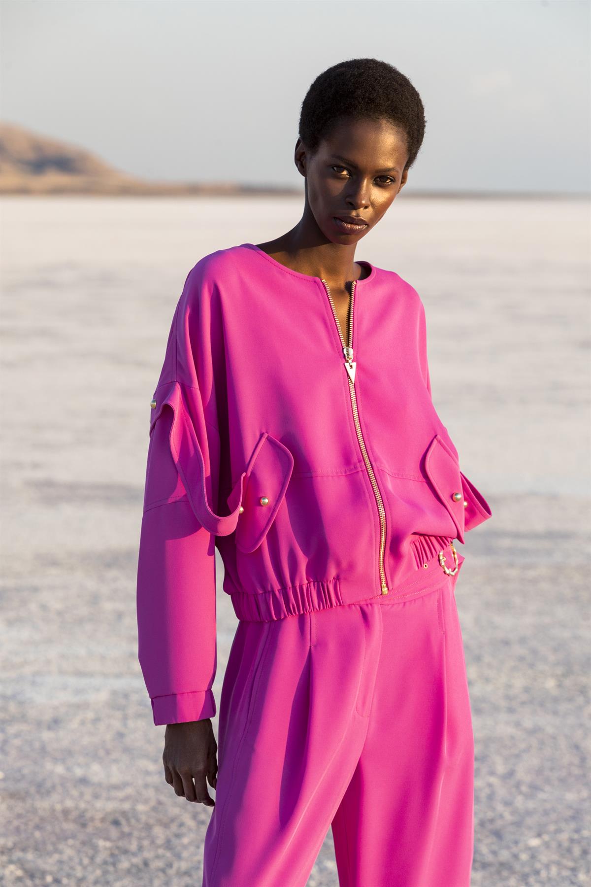 Kameya 50209 Erguvan Ceket