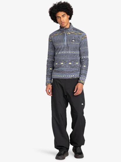 Quiksilver Aker HZ Fleece Polar EQYFT04979-SNA6 Tribal Heritage Flint Stone