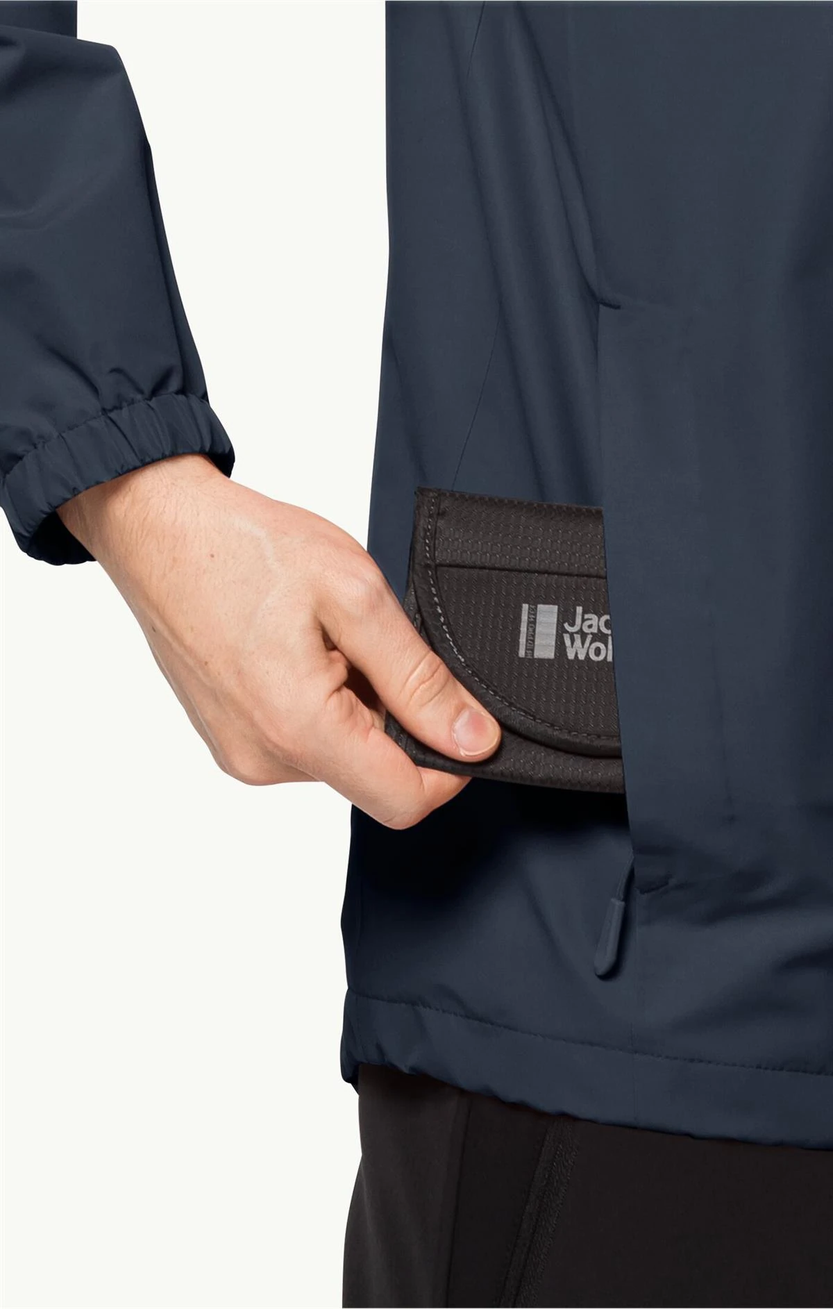 Jack Wolfskin Stormy Point 2L JKT Erkek Ceket 1111142-1010 Night Blue