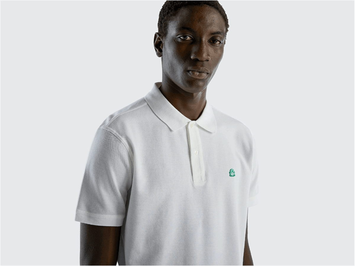 BENETTON ERKEK REGULAR FİT KISA KOLLU POLO TSHİRT