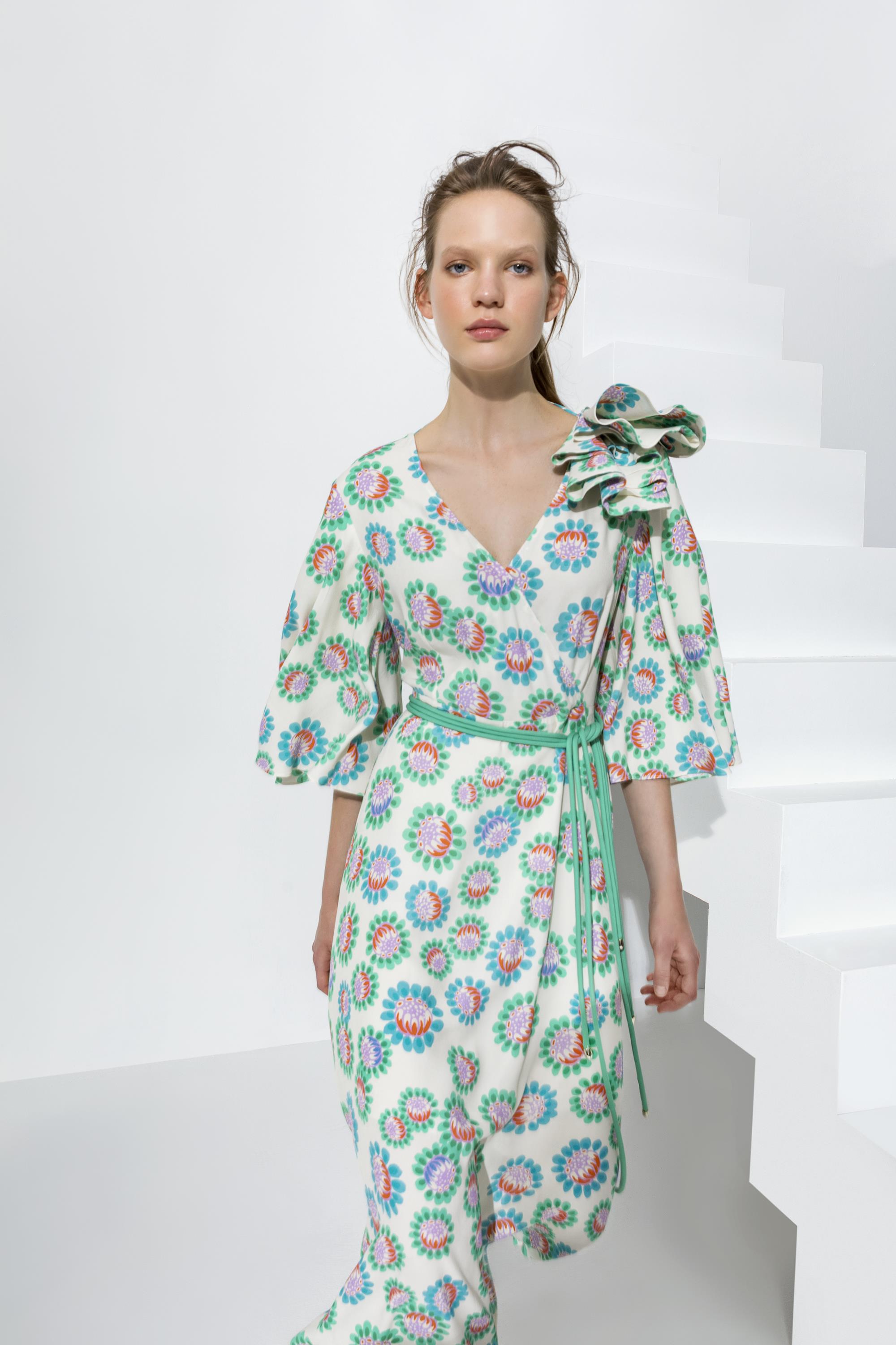 Kameya 40258 Ekru Elbise