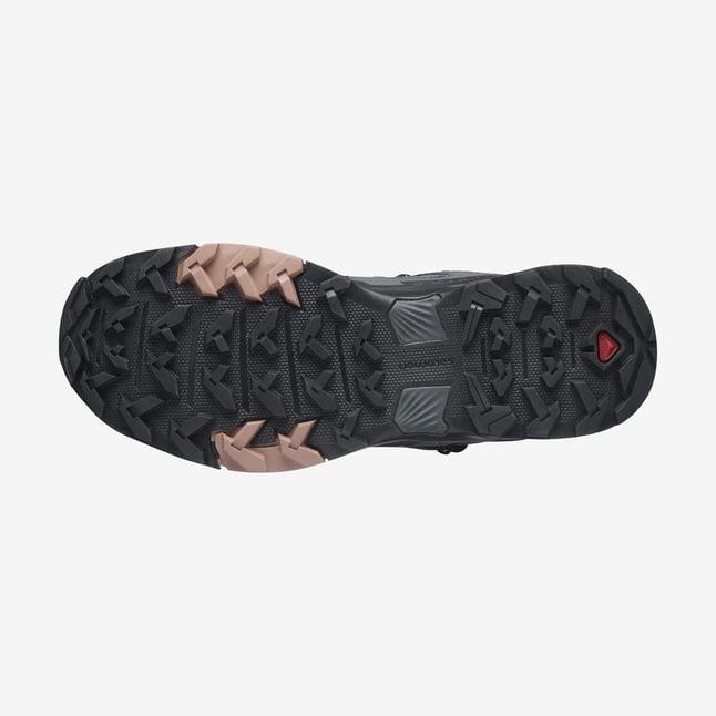 Salomon X Ultra 4 MID GTX Kadın Outdoor Bot L41295600 Ebony/Mocha Mousse/Almond Cream