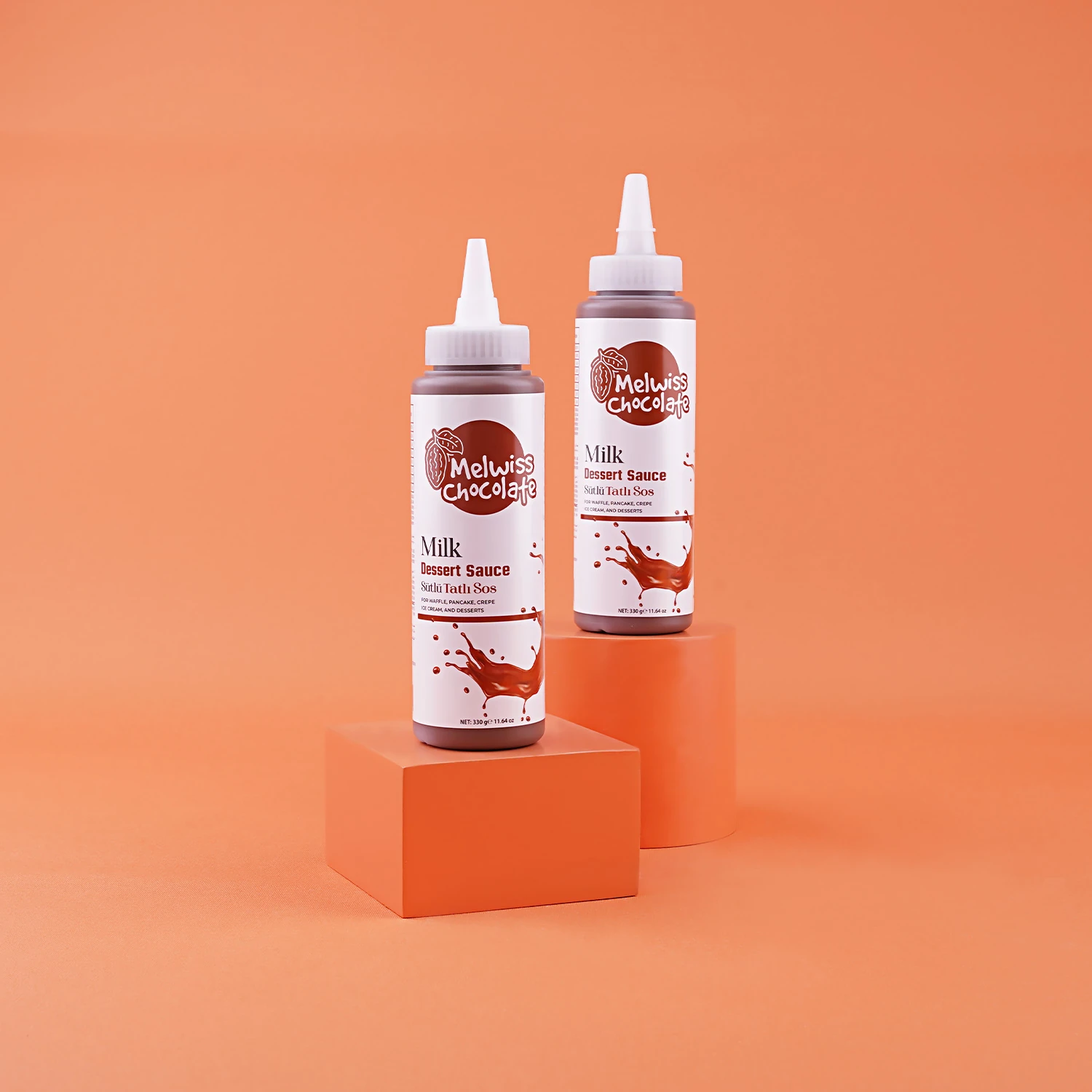 Sütlü Tatlı Sos 330 g - Waffle & Pankek & Krep Sosu