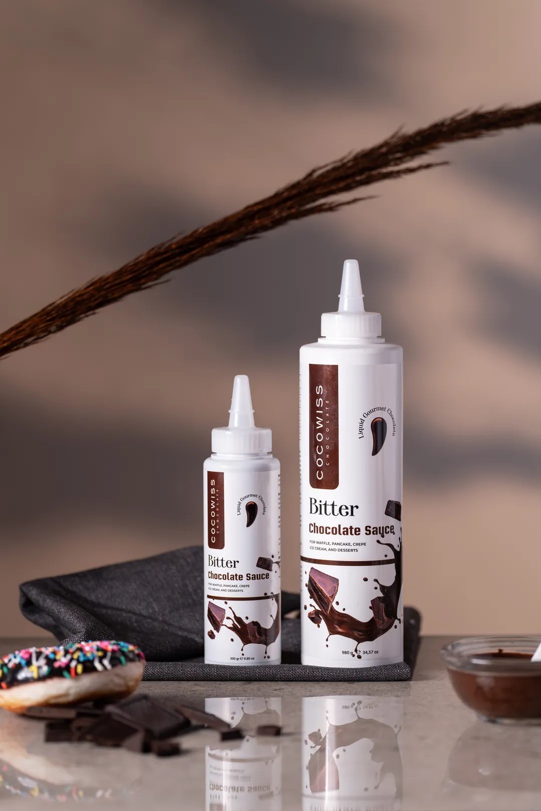 Cocowiss Bitter Çikolata Sosu 330 GR