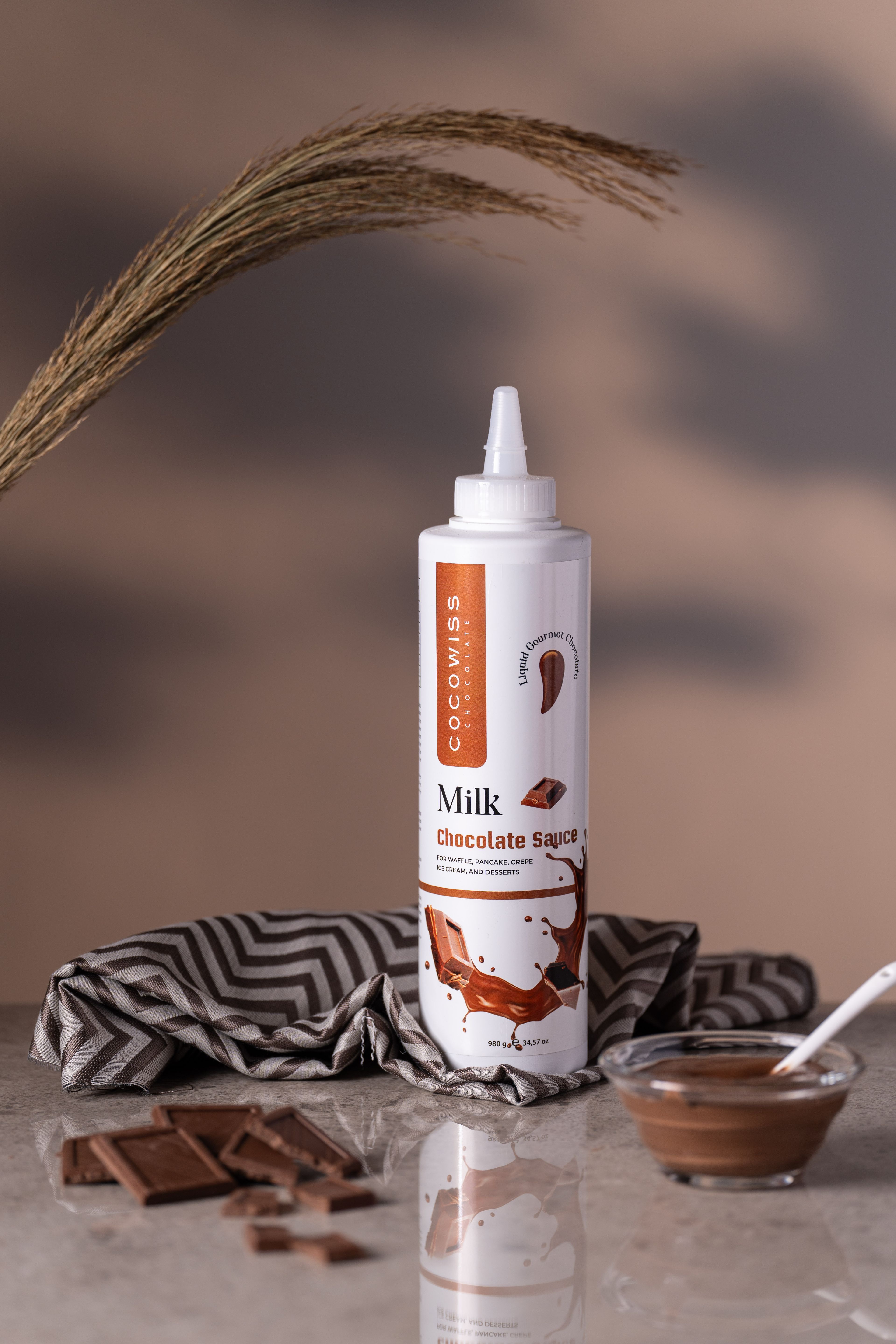 Cocowiss Sütlü Çikolata Sosu - 1Kg