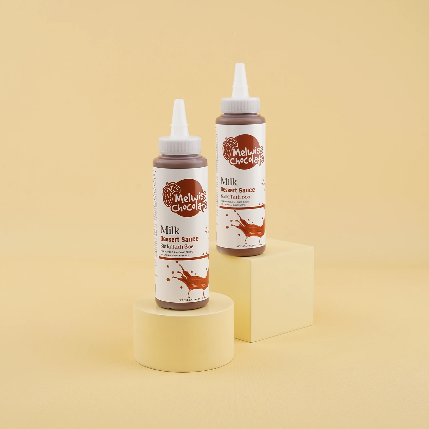 Sütlü Tatlı Sos 330 g - Waffle & Pankek & Krep Sosu