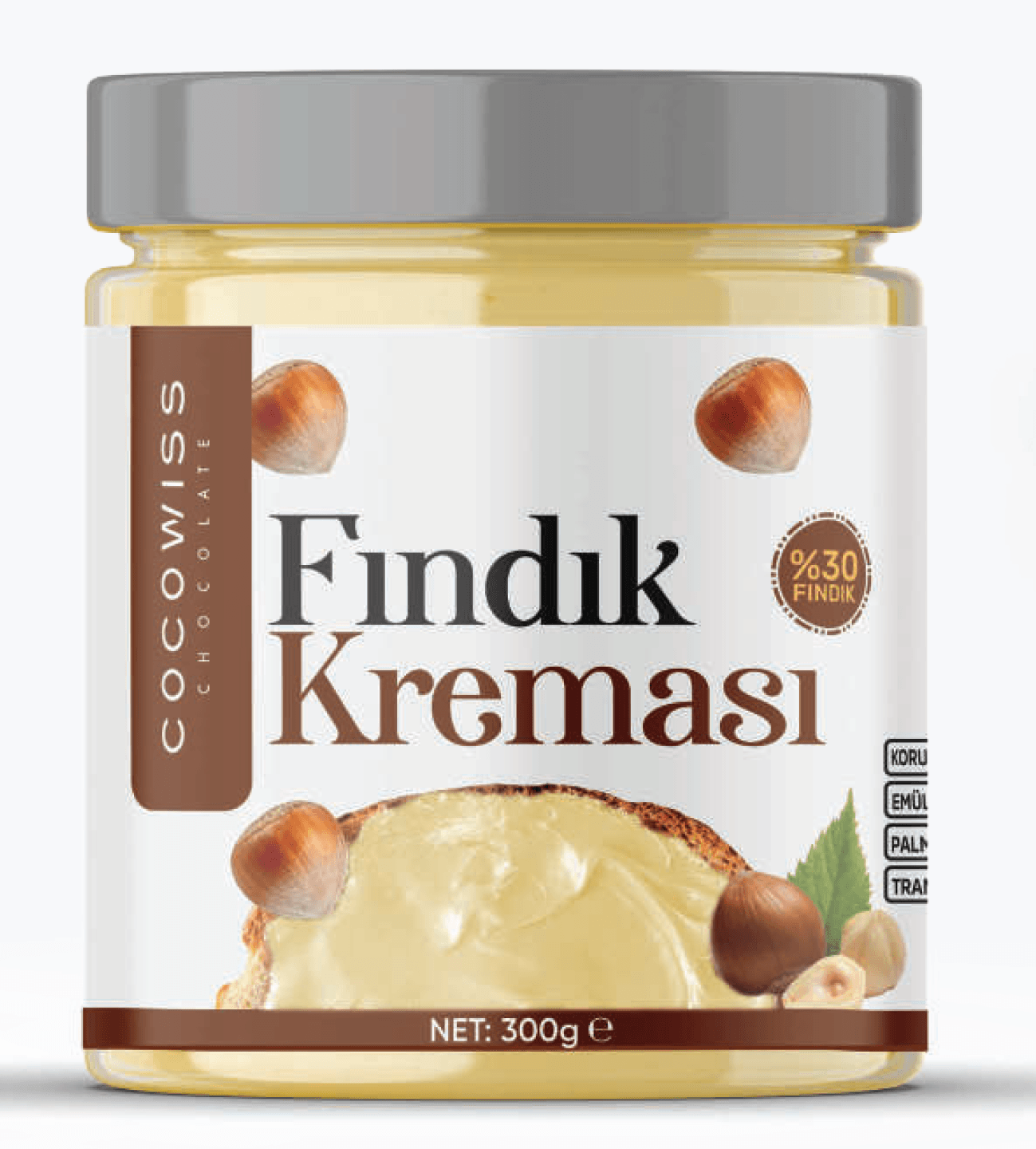 Cocowiss Fındık Kreması (%30 Fındık) - 330gr