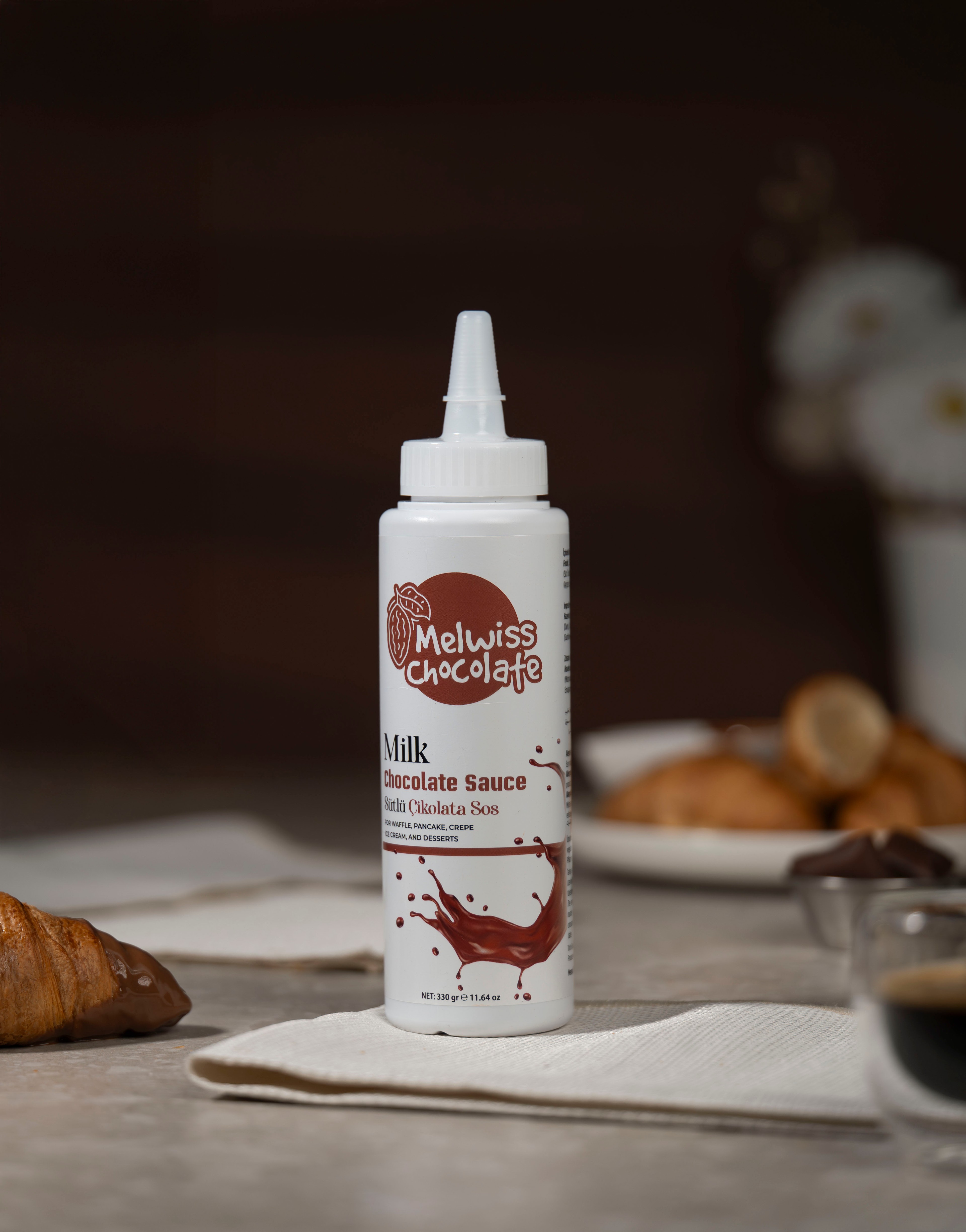 Melwiss Sütlü Çikolata Sosu 300GR
