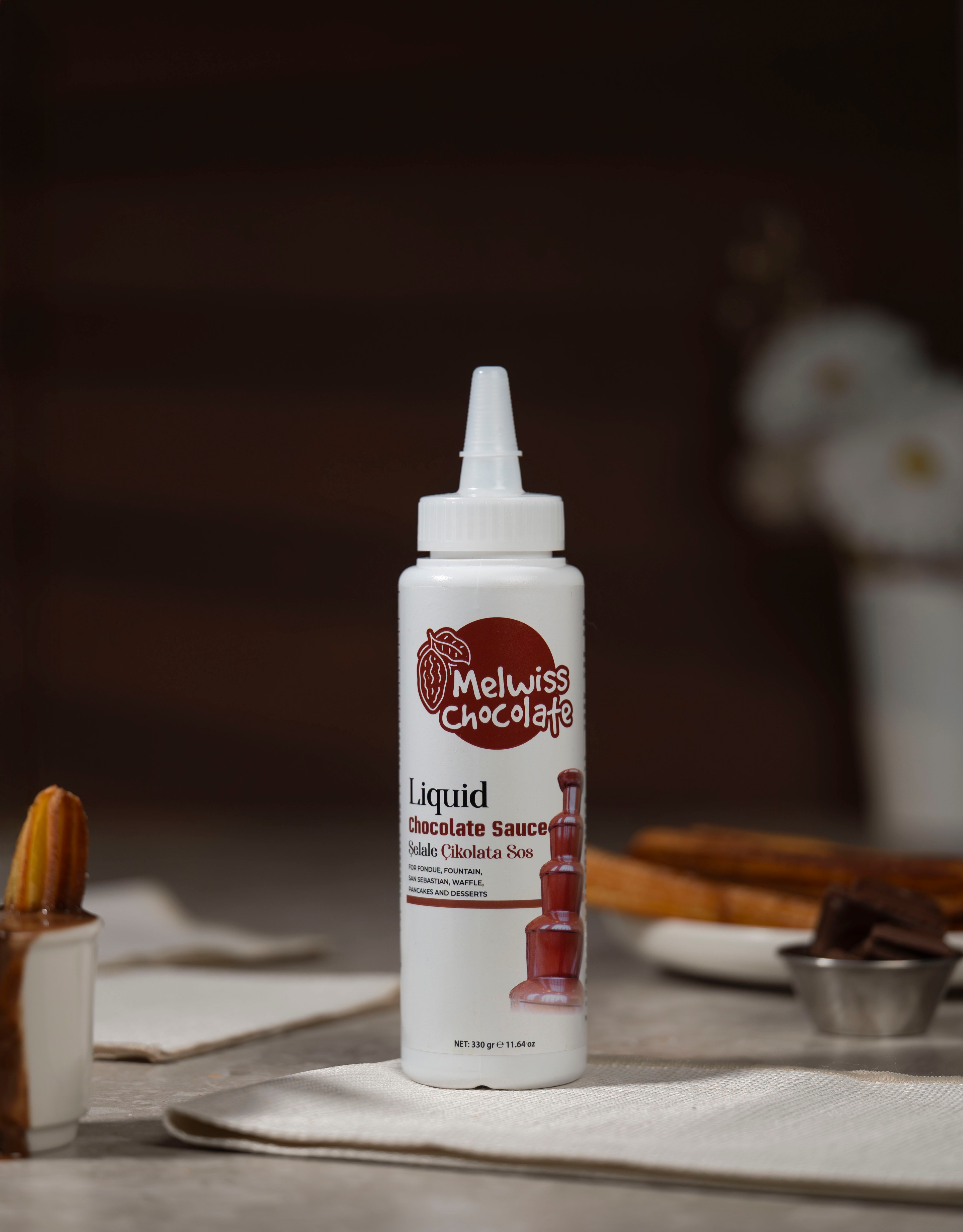 Melwiss Sıvı Fondü Şelale Çikolatası 300GR