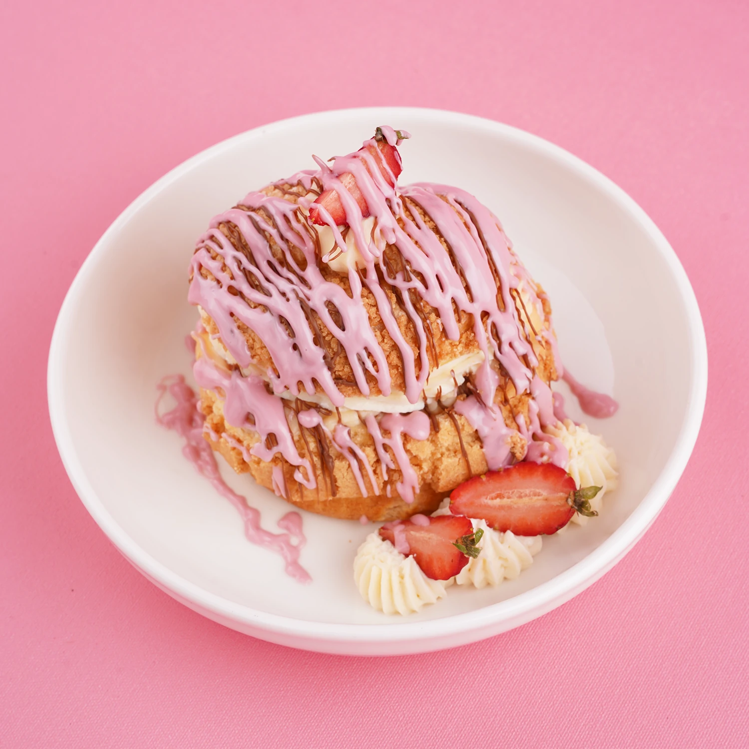 Frambuaz Aromalı Tatlı Sosu 330 g - Waffle & Pankek & Krep Sosu