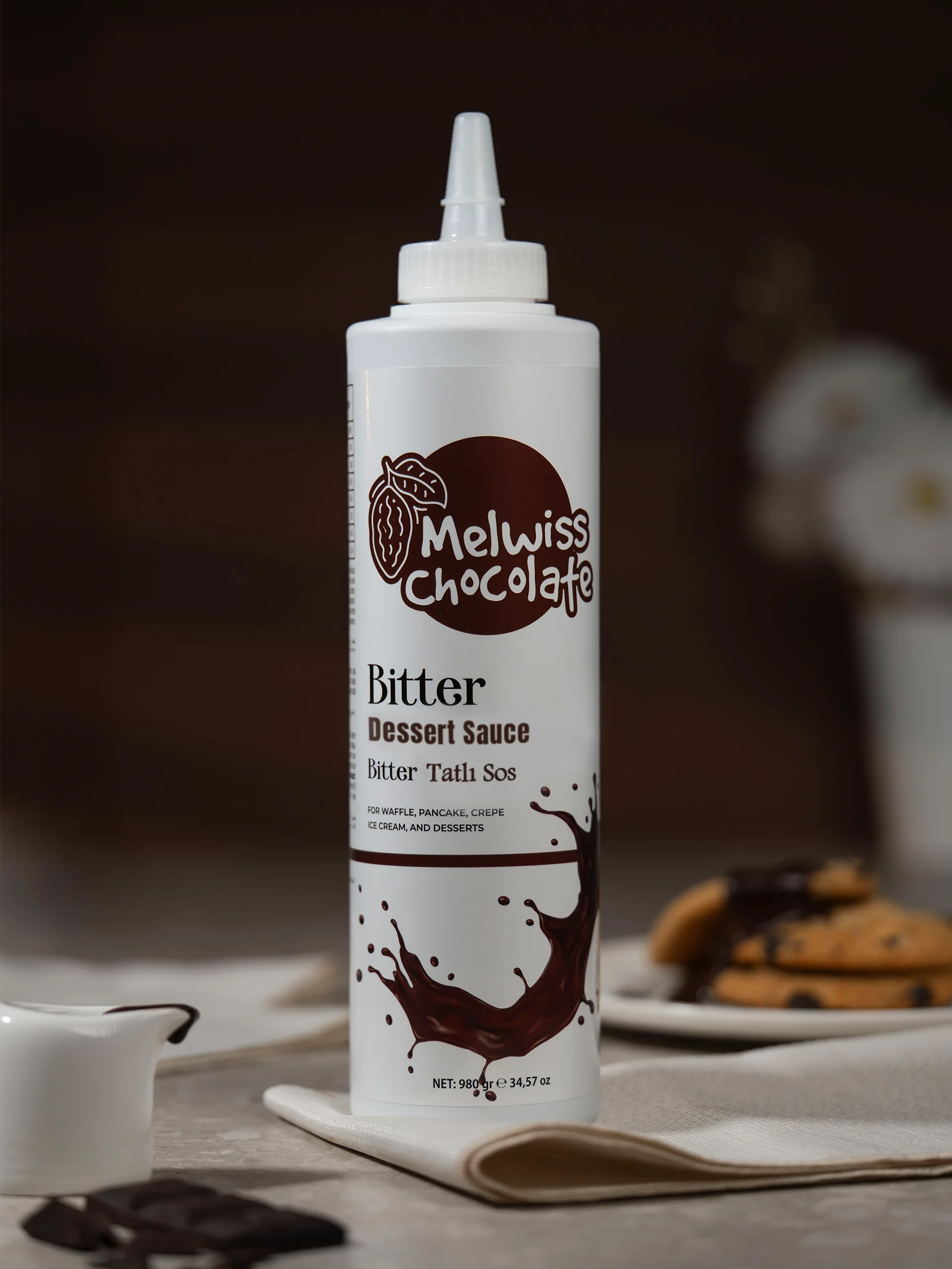 Melwiss Bitter Tatlı Sos 980g