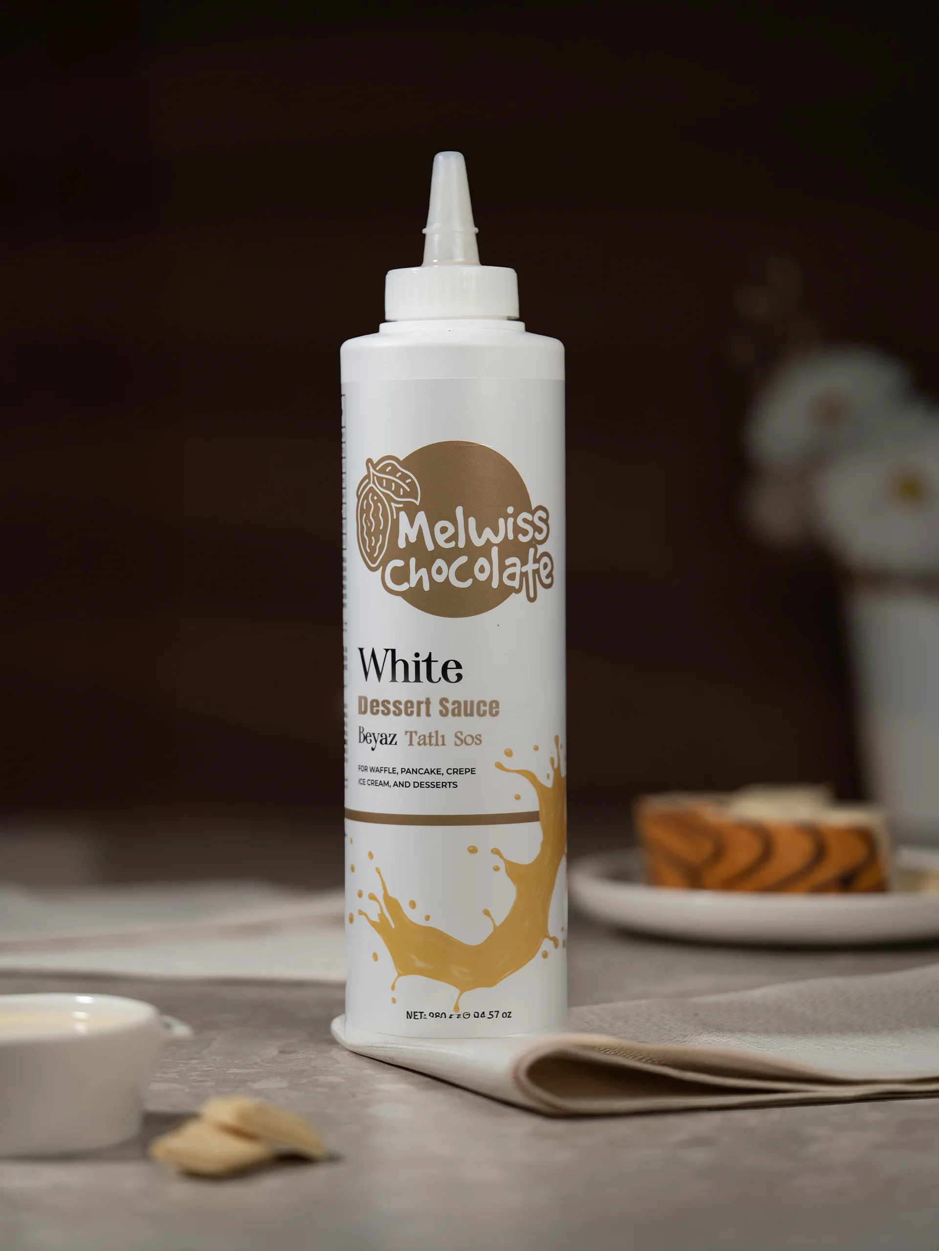 Melwiss Beyaz Tatlı Sos 980g