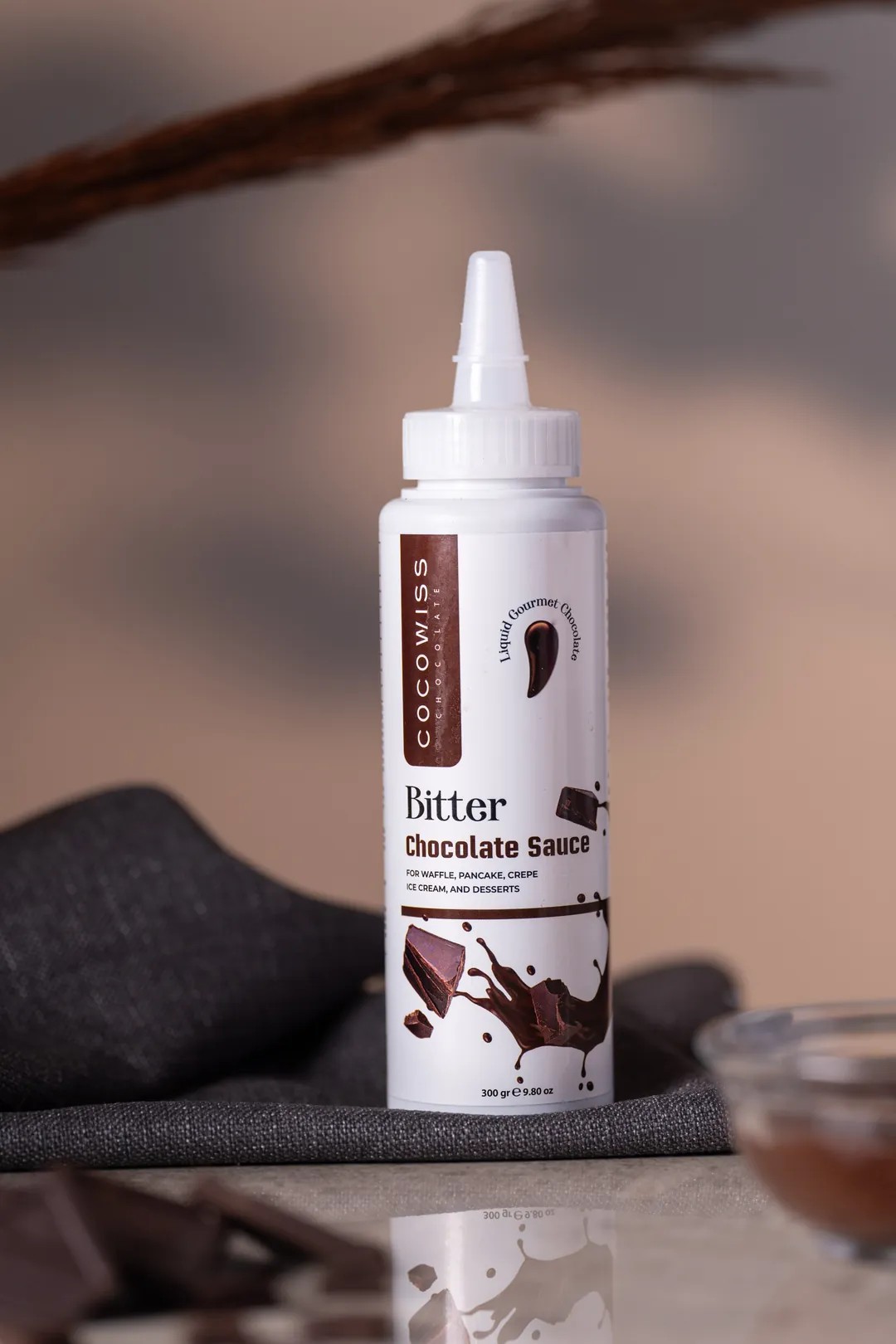 Cocowiss Bitter Çikolata Sosu 330 GR