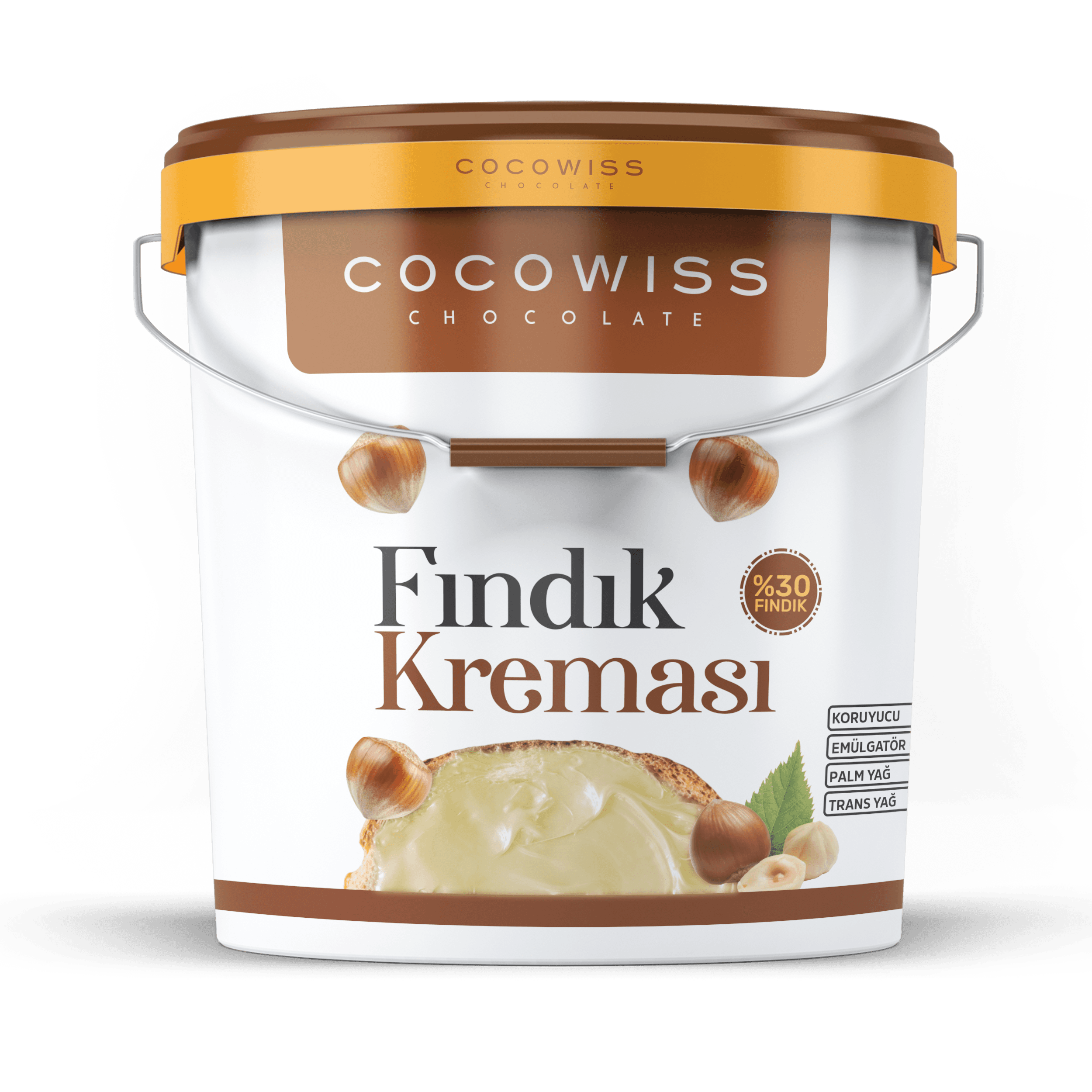 Cocowiss Fındık Kreması (%30 Fındık) - 10Kg