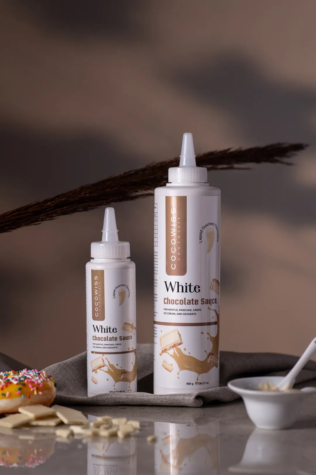 Cocowiss Beyaz Çikolata Sosu 330 GR