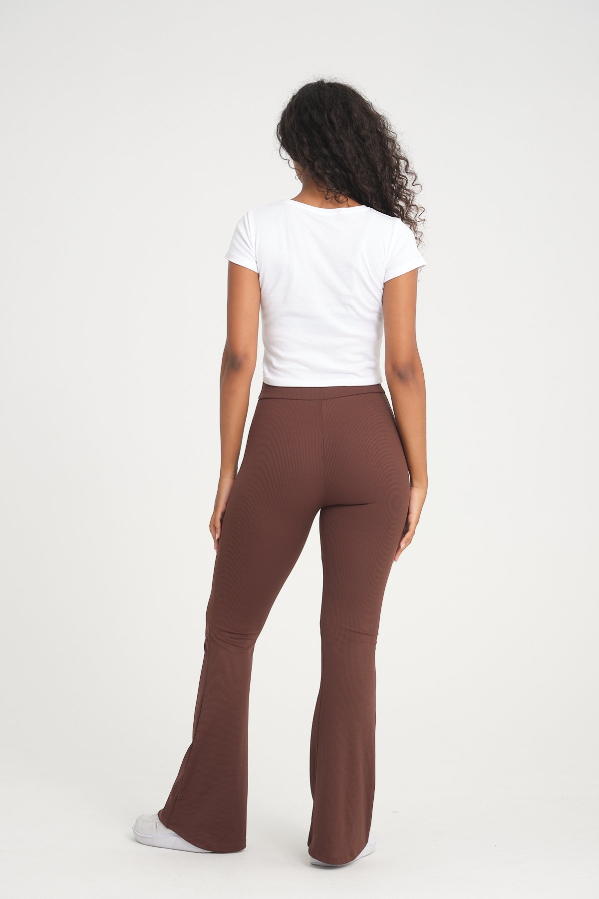 XWATEN Wide Leg Tayt - Brown