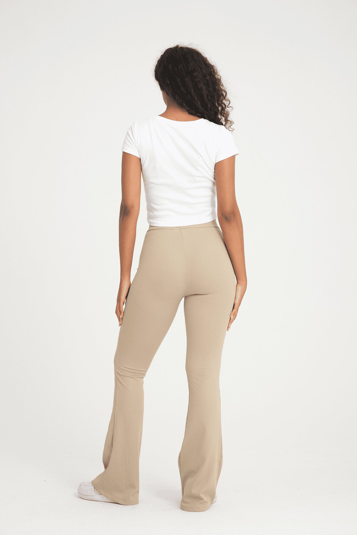 XWATEN Wide Leg Tayt - Beige