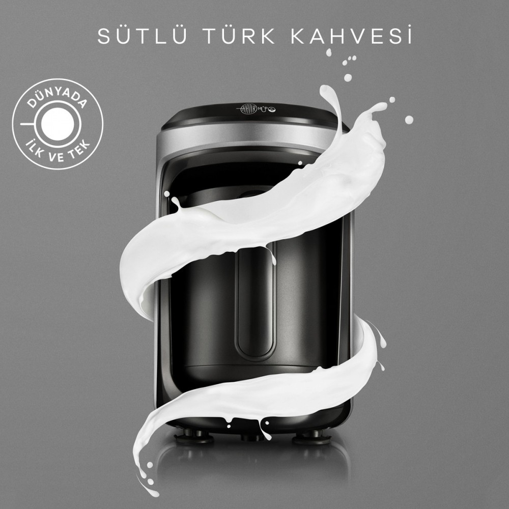 Hatır Hüps Sütlü Türk Kahve Makinesi - Antrasit