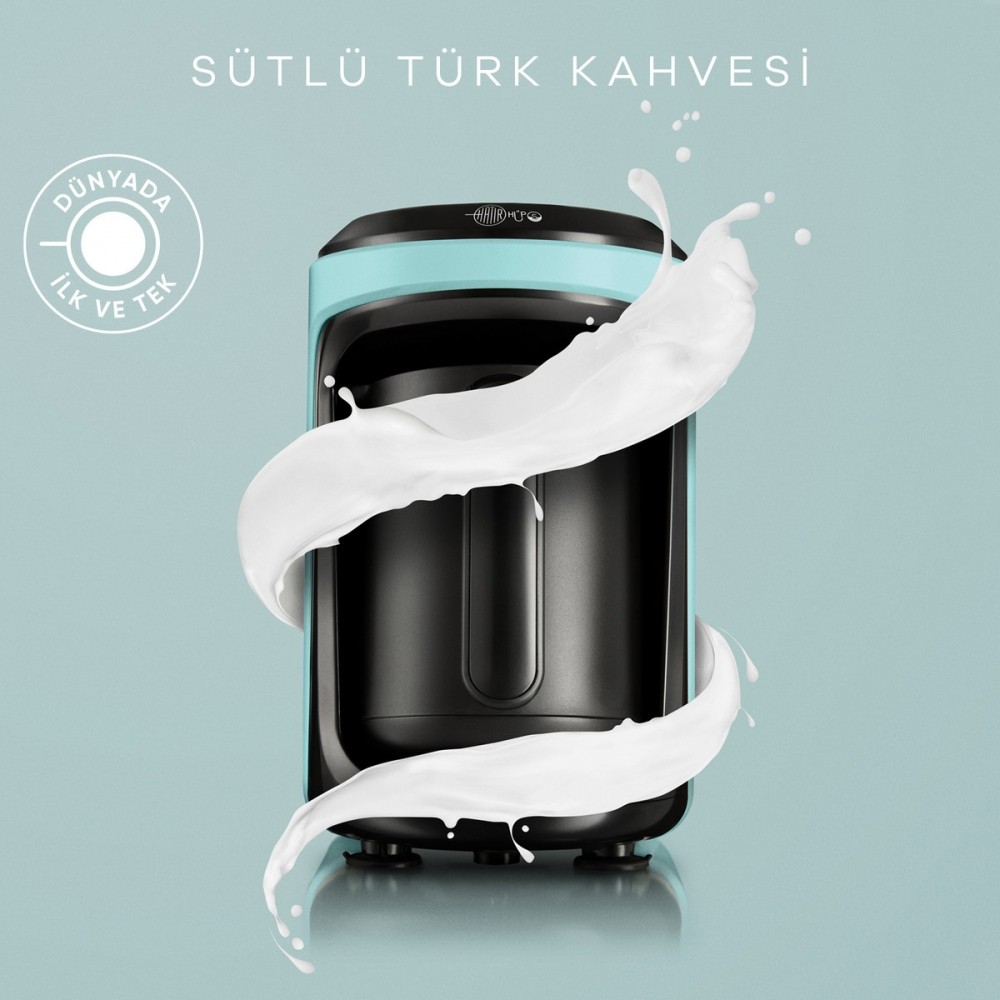 Hatır Hüps Sütlü Türk Kahve Makinesi - Yeşil
