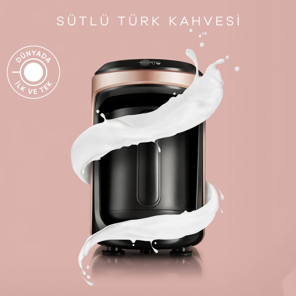 Hatır Hüps Sütlü Türk Kahve Makinesi - Rosegold
