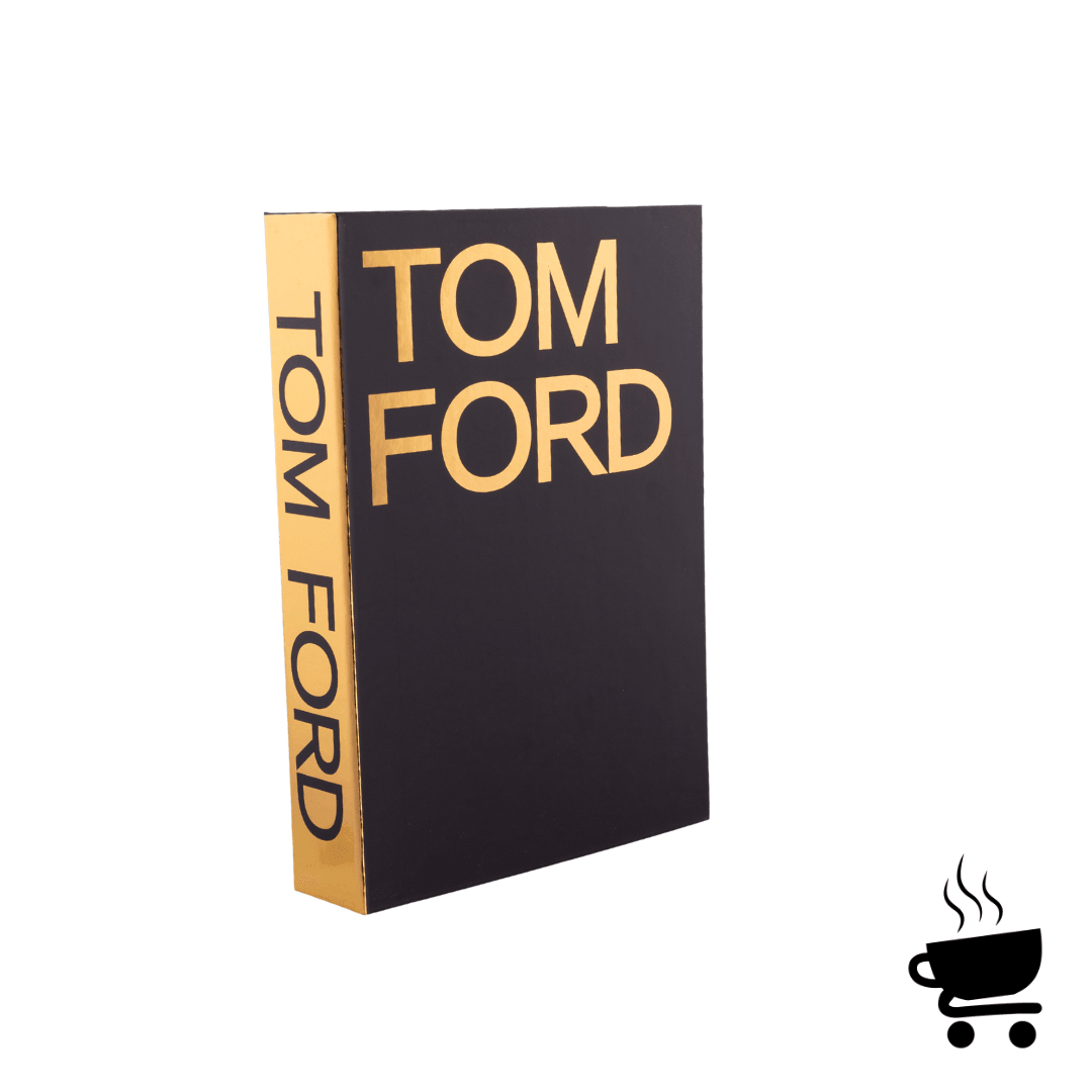 Dekoratif Kitap Kutusu Gold - Tom Ford Gold