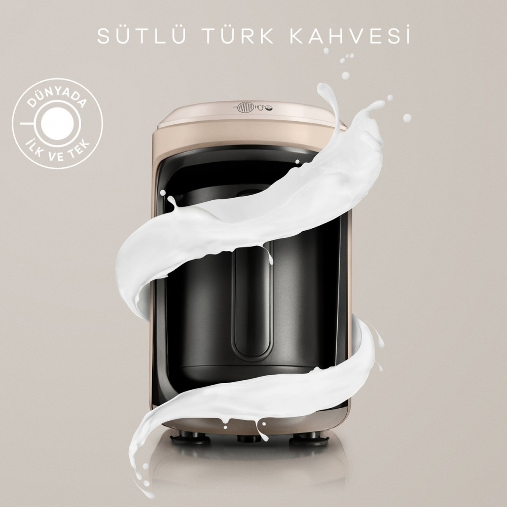 Hatır Hüps Sütlü Türk Kahve Makinesi - Bej