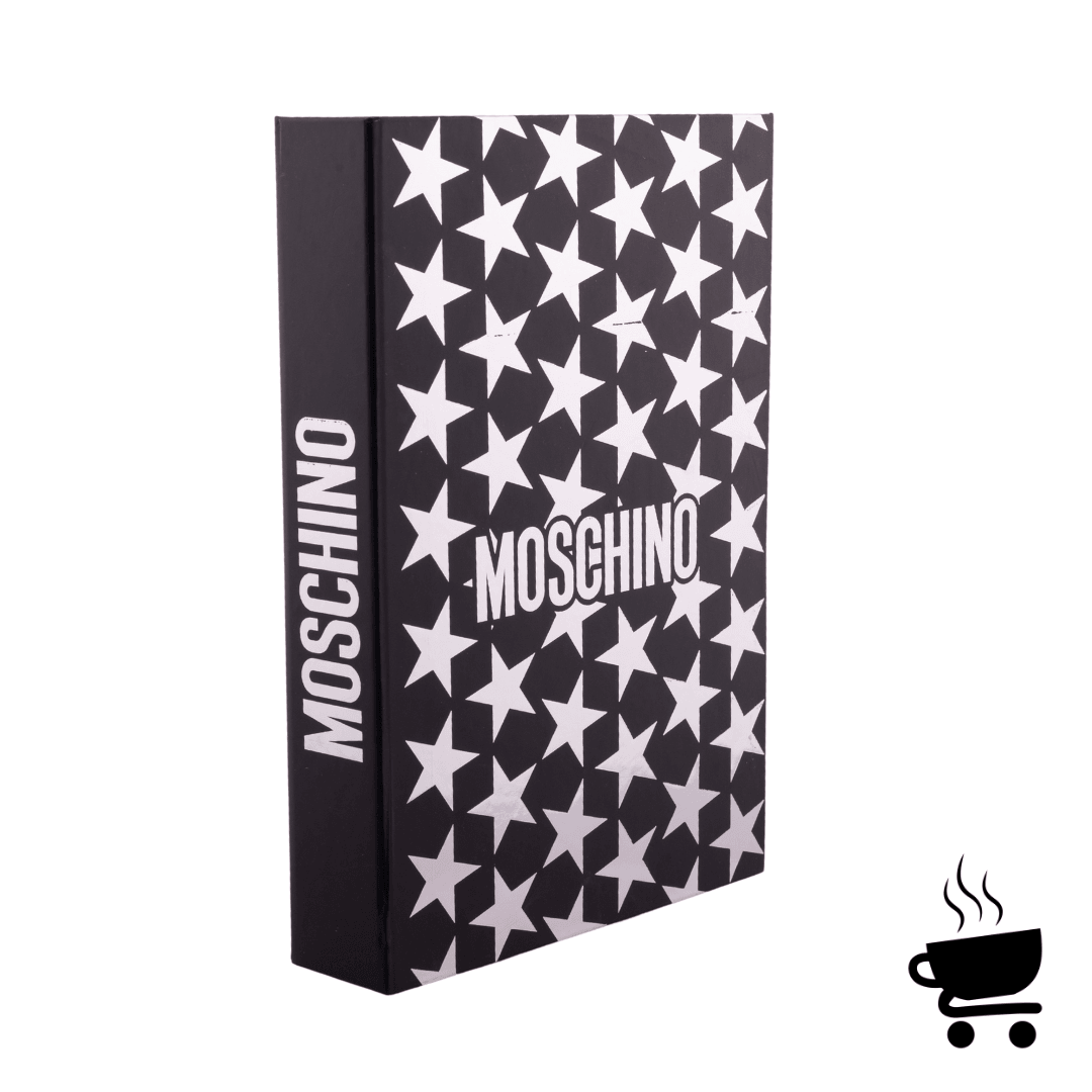 Dekoratif Kitap Kutusu Gold - Moschino Siyah