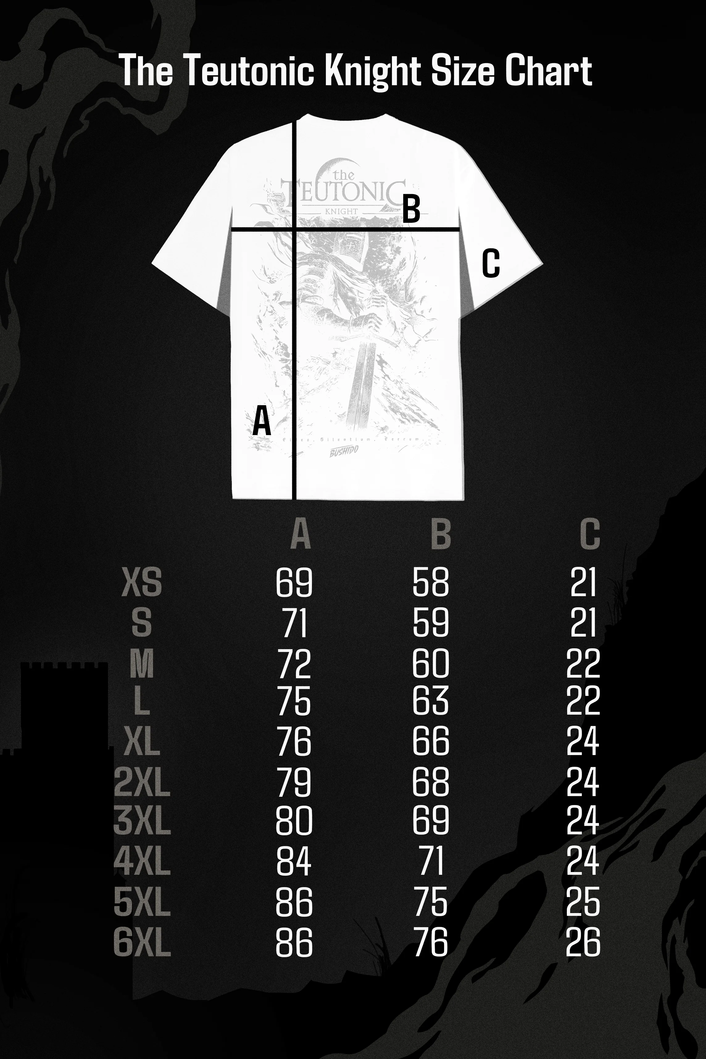 The Teutonic Knight Oversize Tshirt