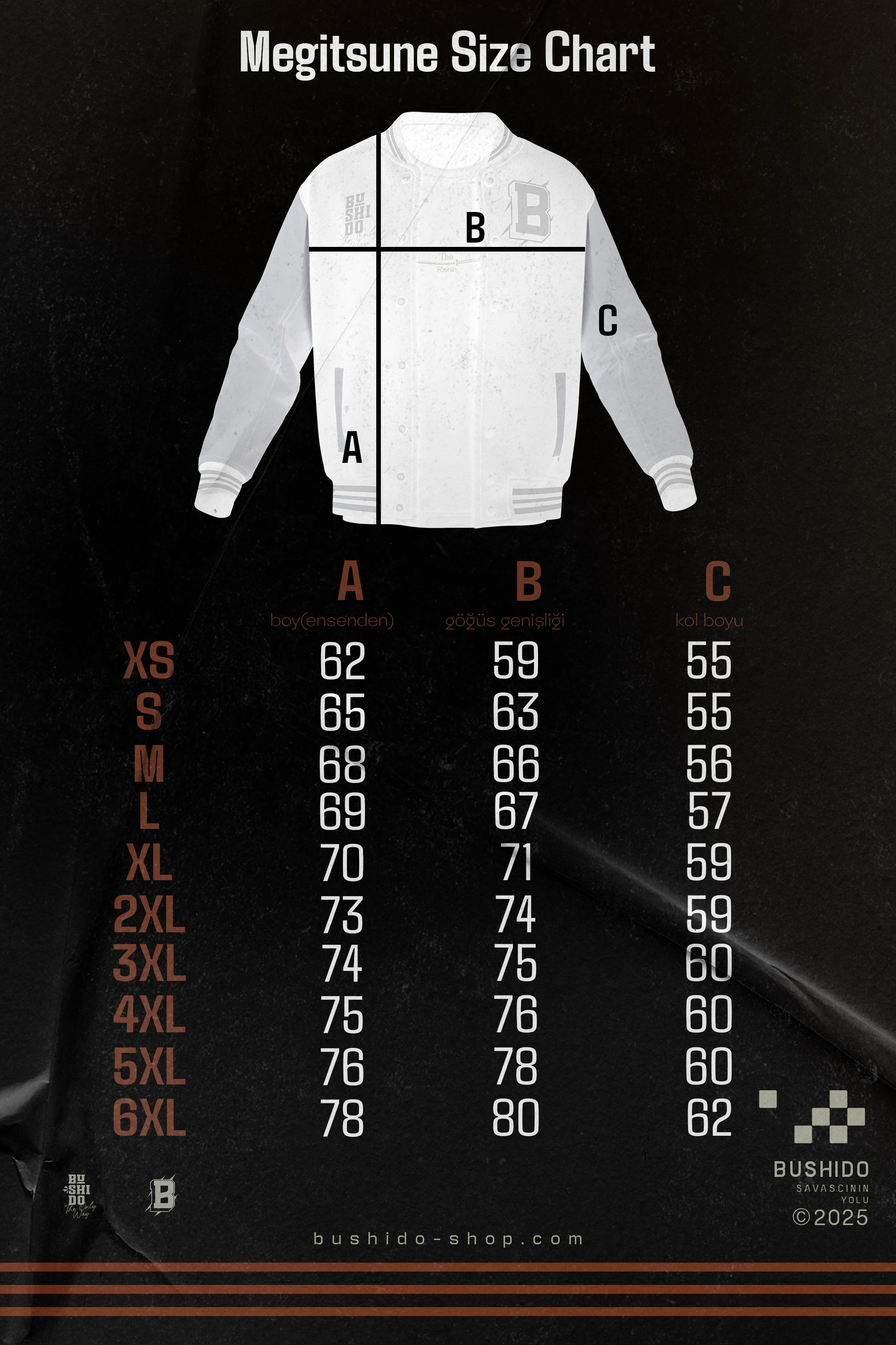 Megitsune Kolej Ceketi