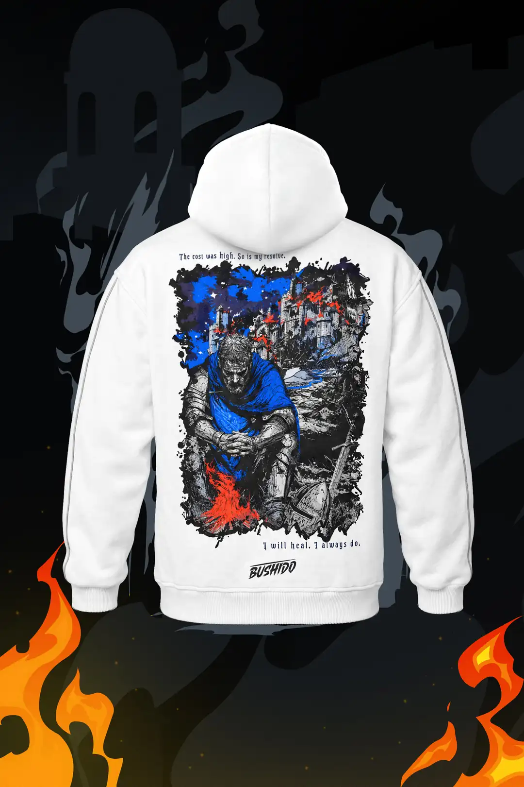 The Man at Arms Zip Hoodie