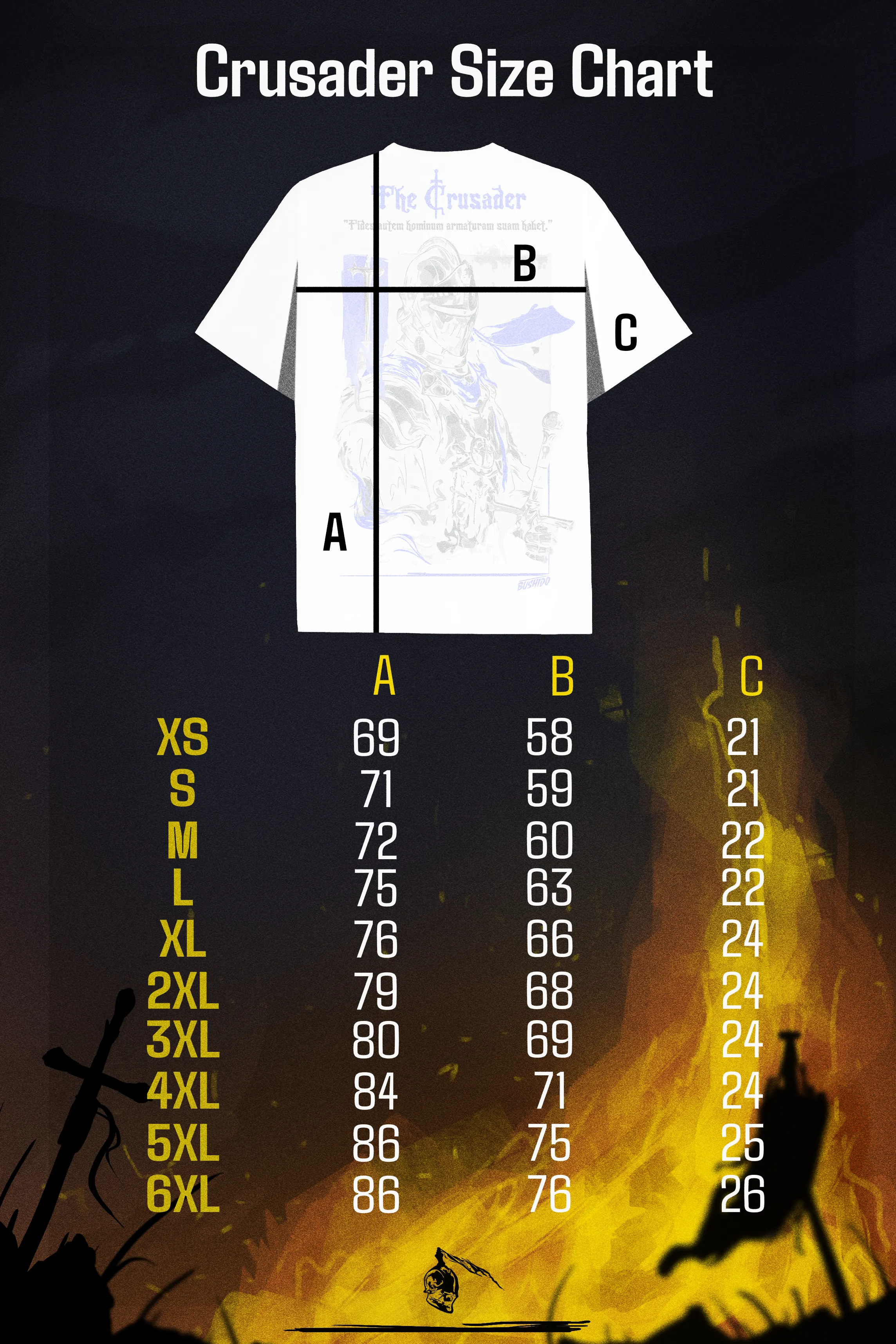 The Crusader Oversize Tshirt