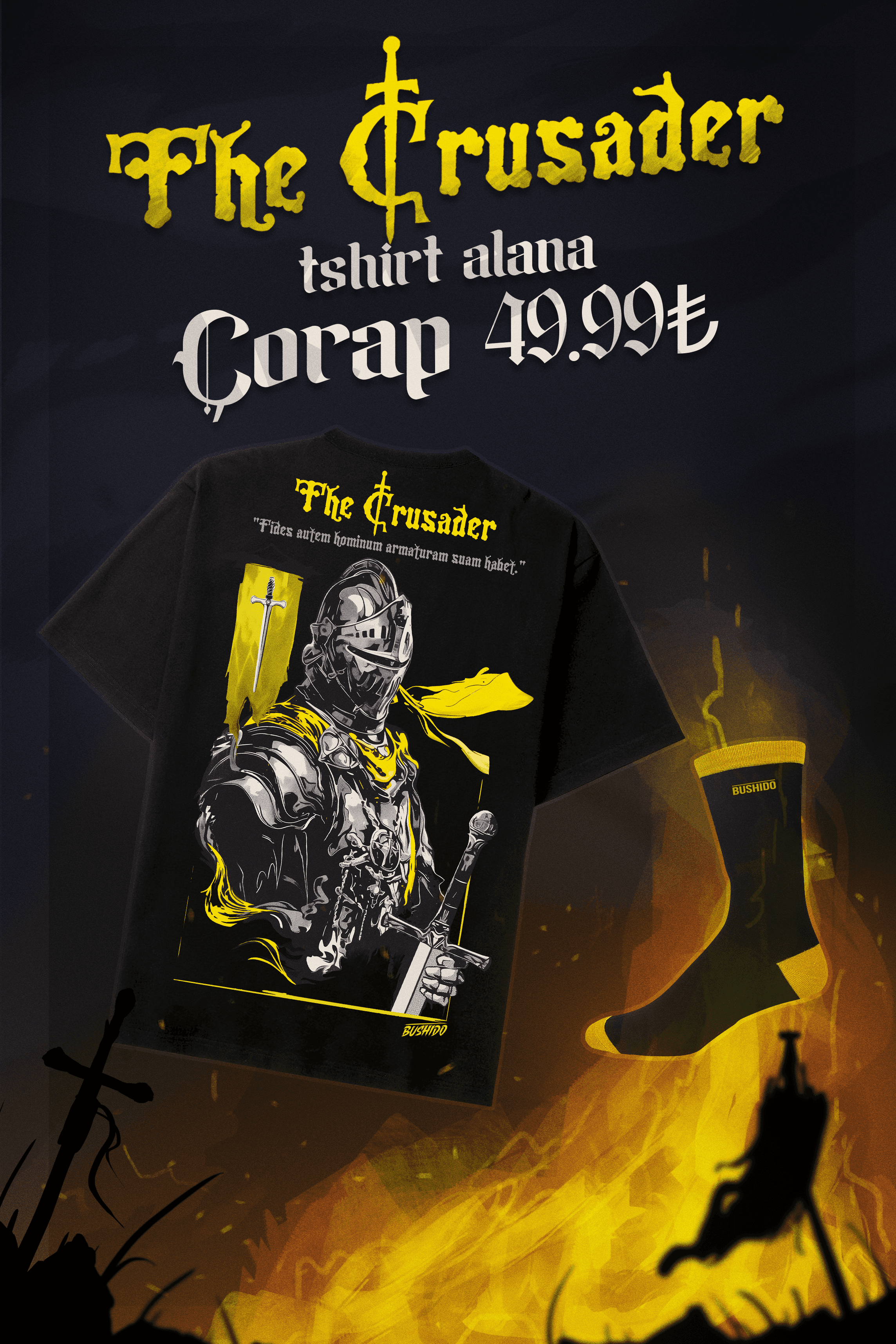 The Crusader Oversize Tshirt 