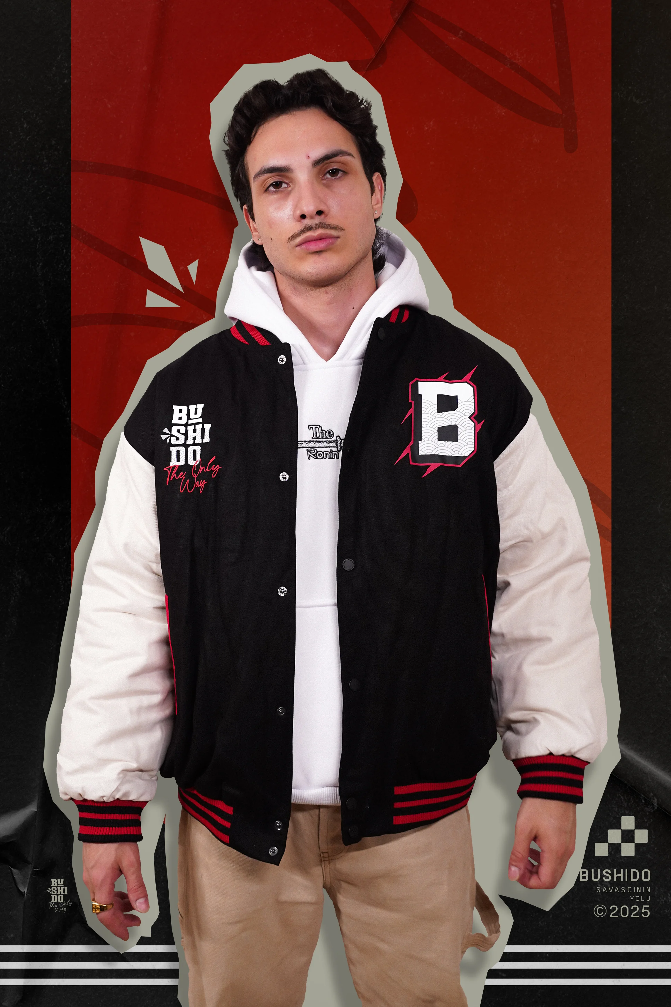 Oni no Naka Kolej Ceketi Beyaz