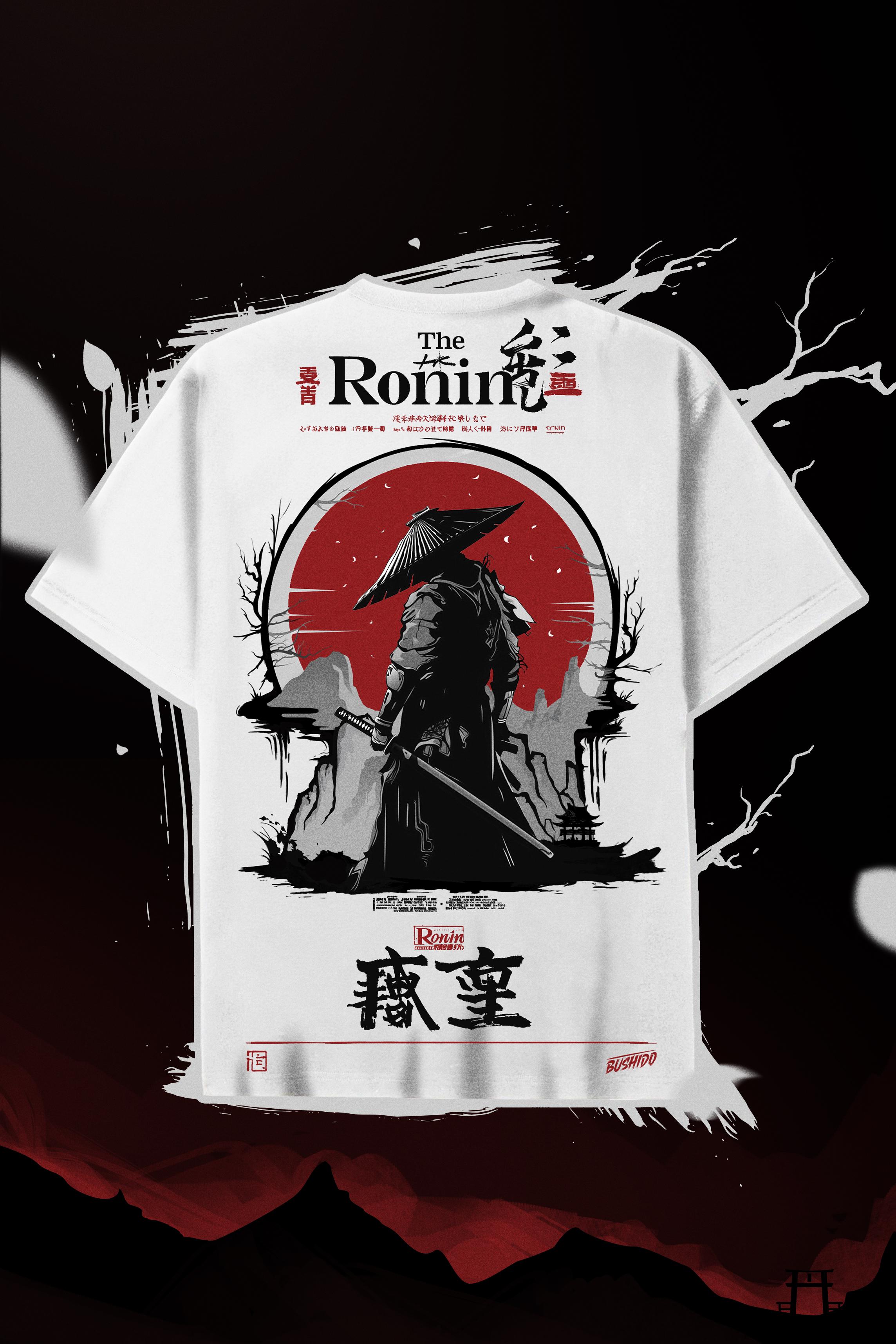 The Ronin Oversize Tshirt - Beyaz