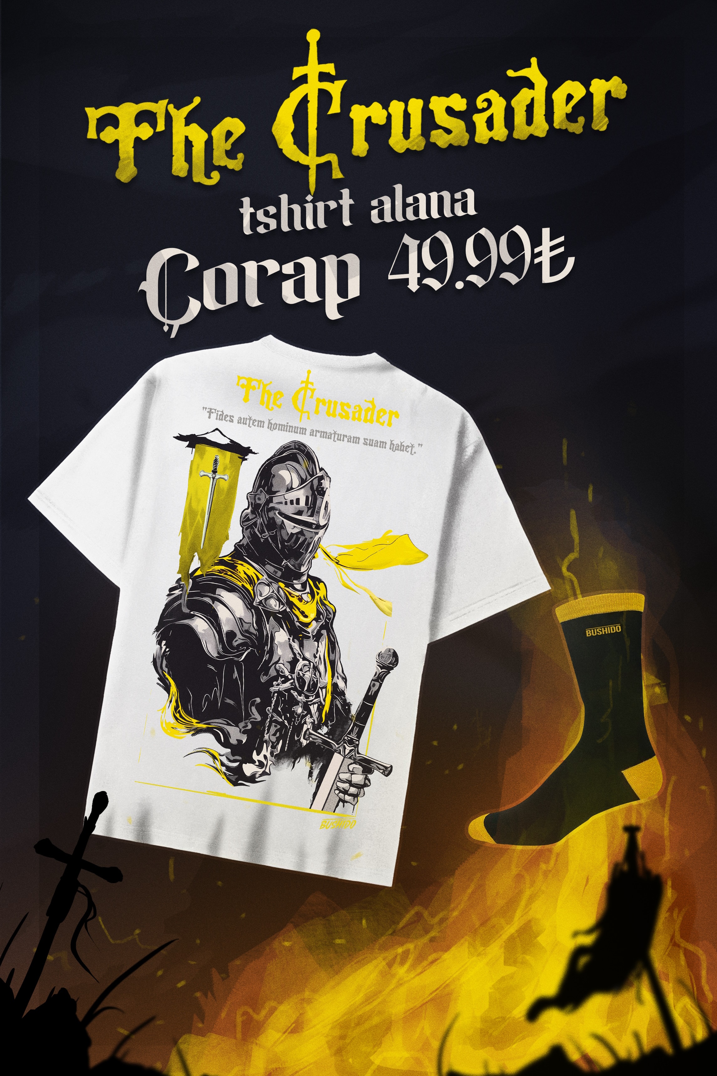 The Crusader Oversize Tshirt